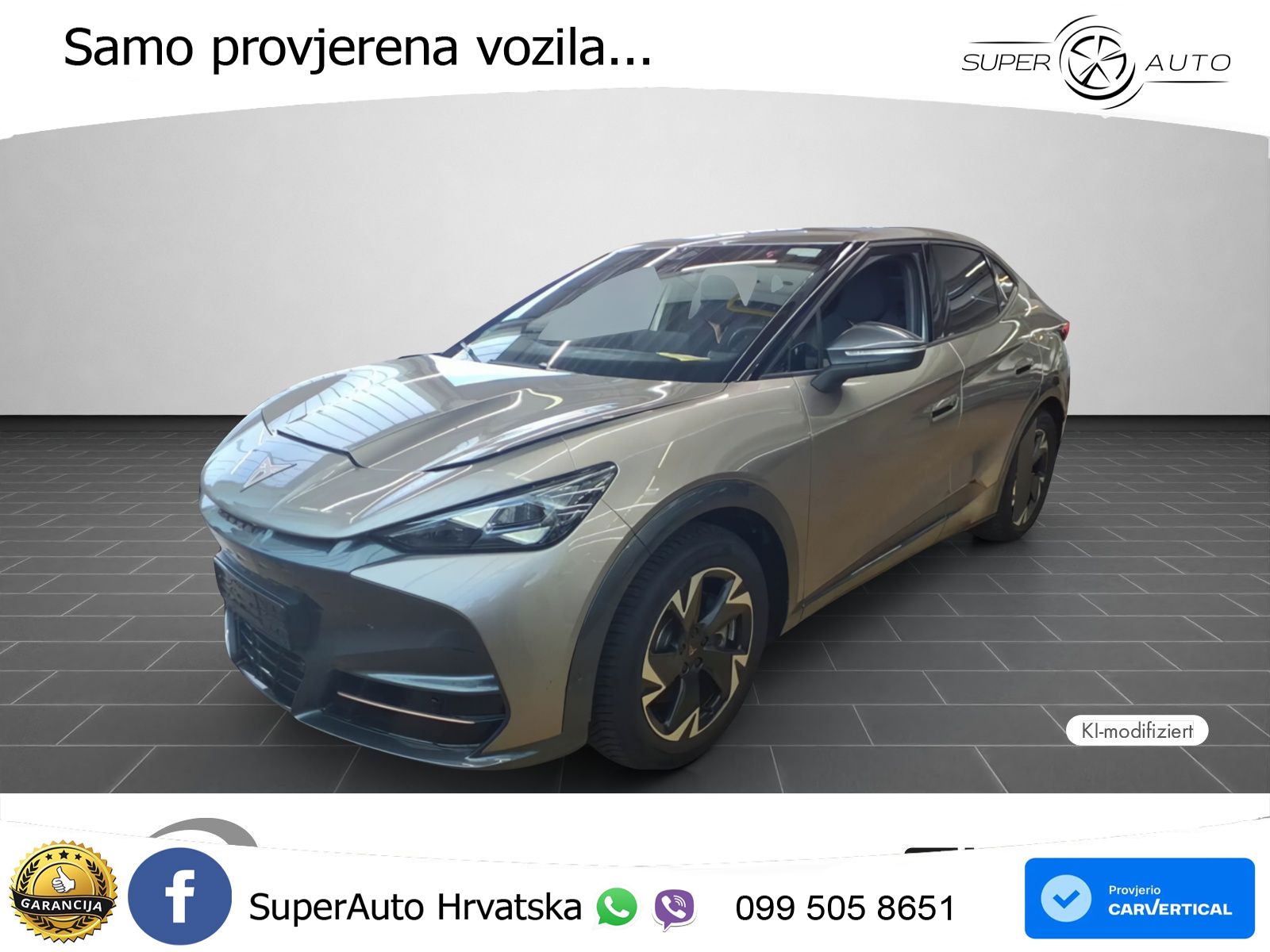 Cupra Tavascan 82 kWh (286 KS) LED+GR SJED+ACC
