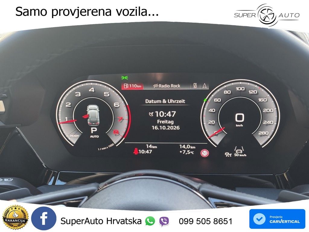 Audi A3 40 TFSI (204 KS) quattro S tronic S line LED+GR SJED+ACC