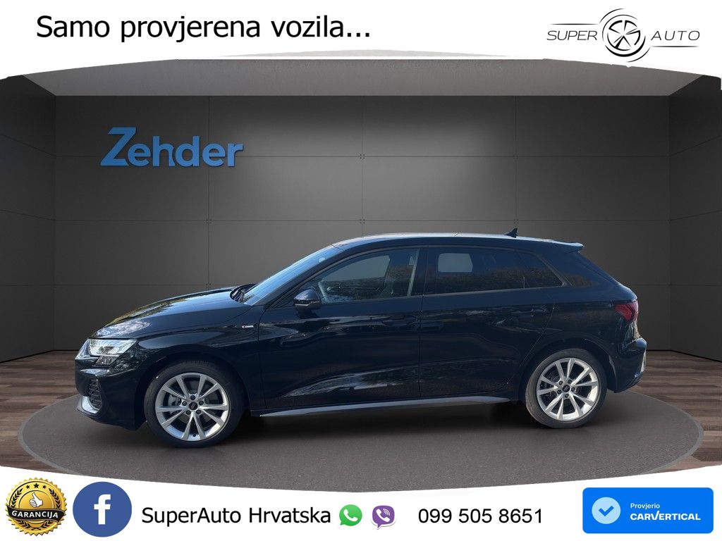 Audi A3 40 TFSI (204 KS) quattro S tronic S line LED+GR SJED+ACC