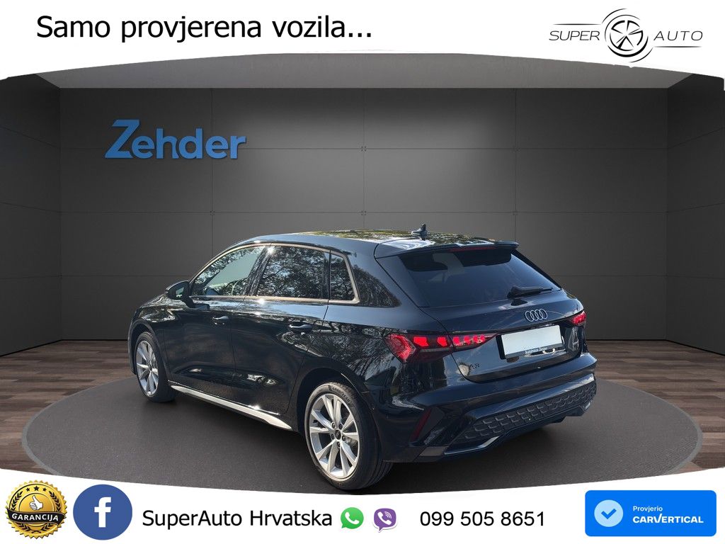 Audi A3 40 TFSI (204 KS) quattro S tronic S line LED+GR SJED+ACC