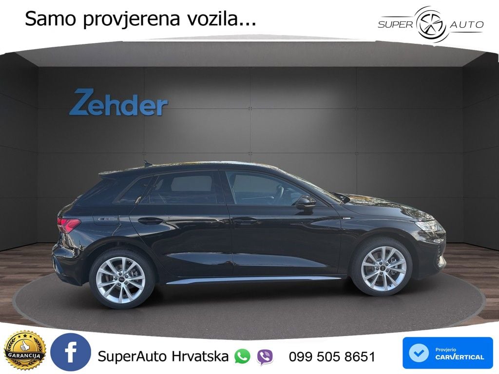 Audi A3 40 TFSI (204 KS) quattro S tronic S line LED+GR SJED+ACC