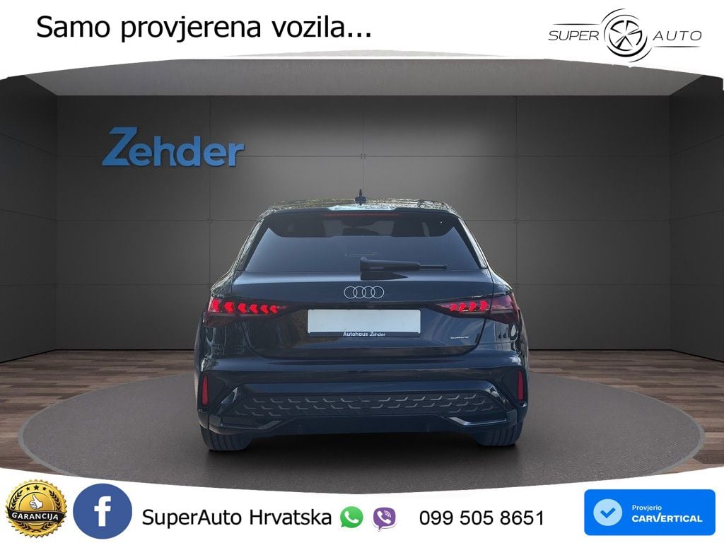 Audi A3 40 TFSI (204 KS) quattro S tronic S line LED+GR SJED+ACC