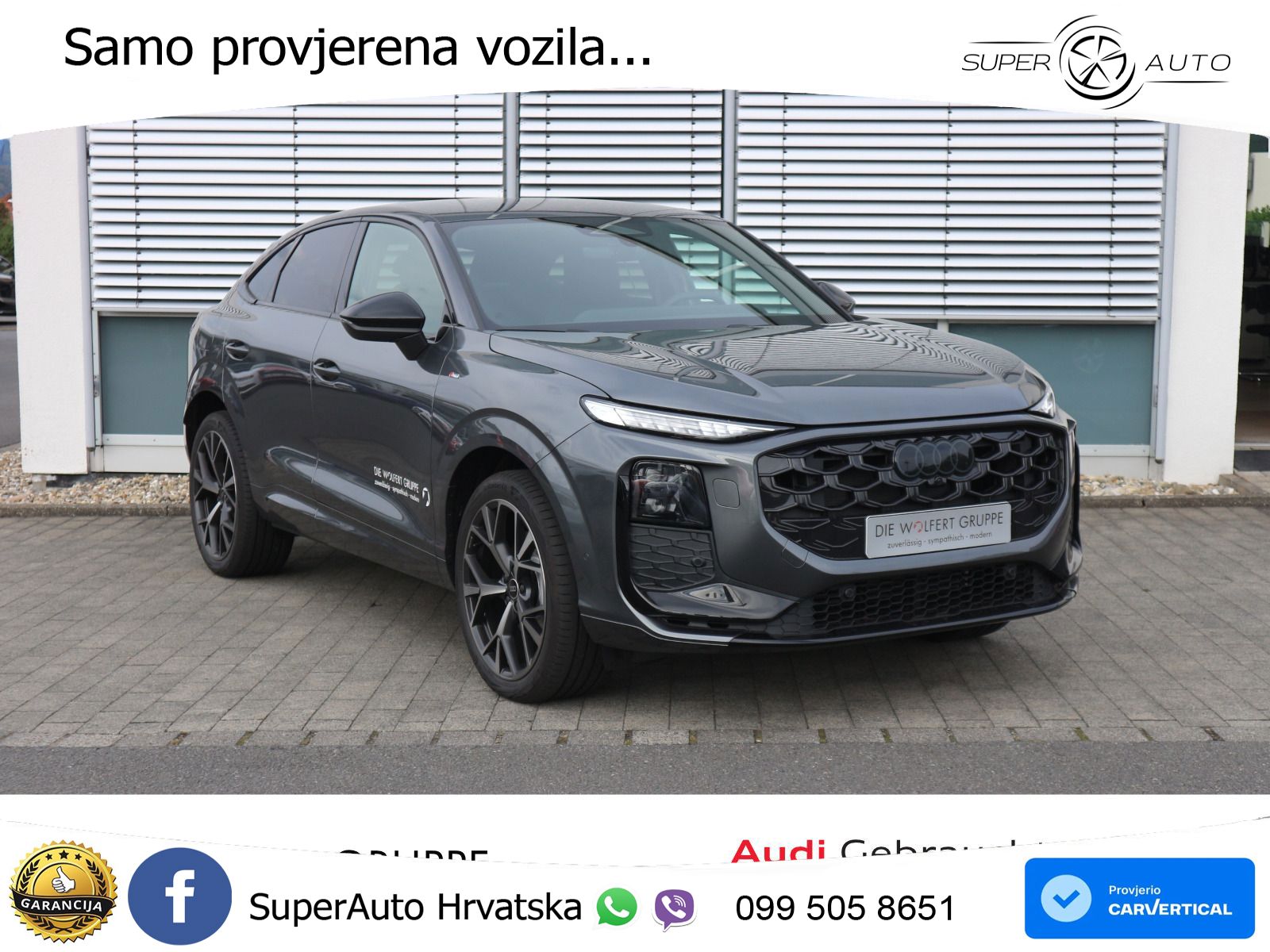 Audi Q3 III Sportback 2.0 TFSI (204 KS) quattro S tronic S line MATRIX+GR SJED+KAM