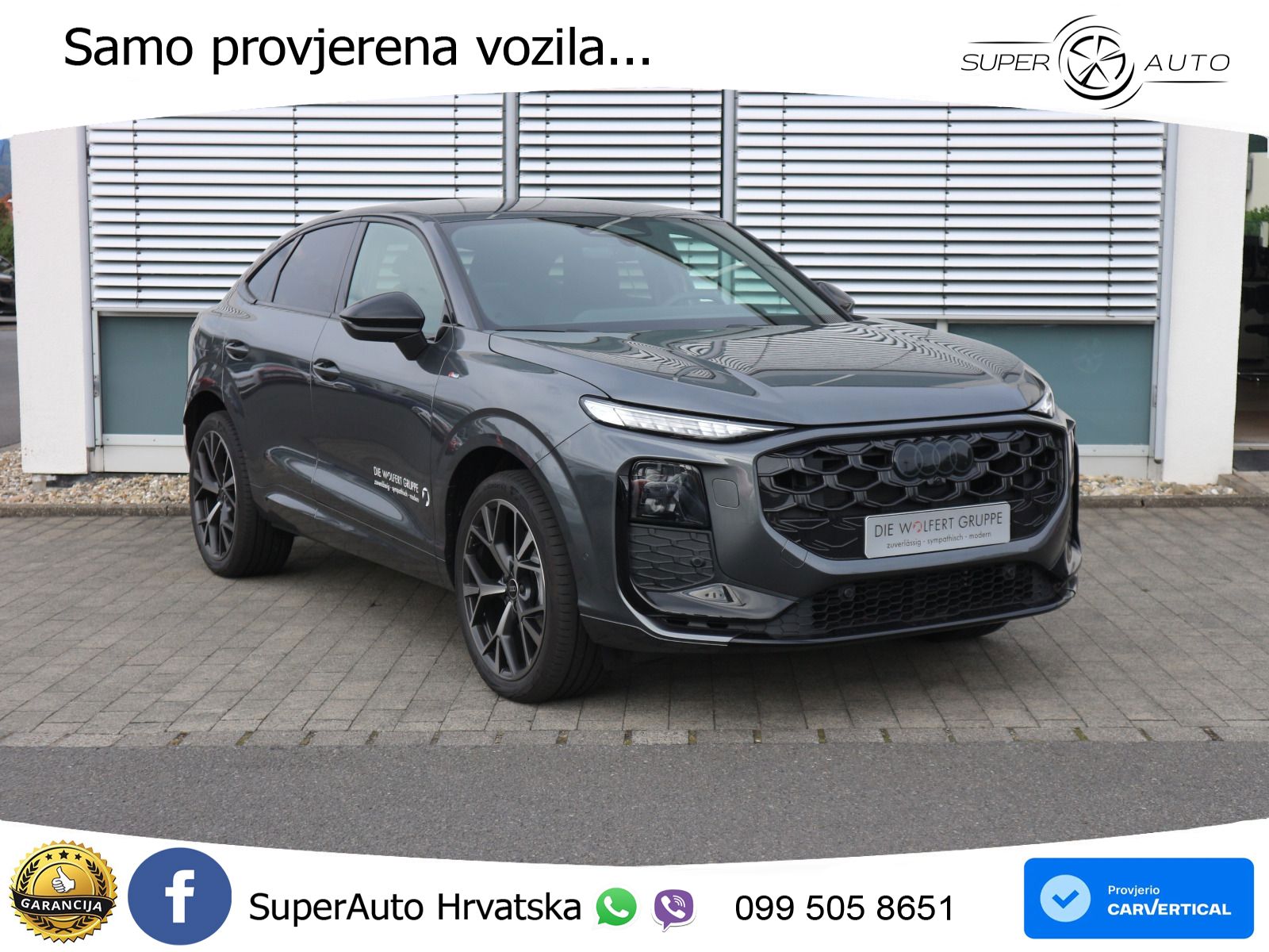 Audi Q3 III Sportback 2.0 TFSI (204 KS) quattro S tronic S line MATRIX+GR SJED+KAM