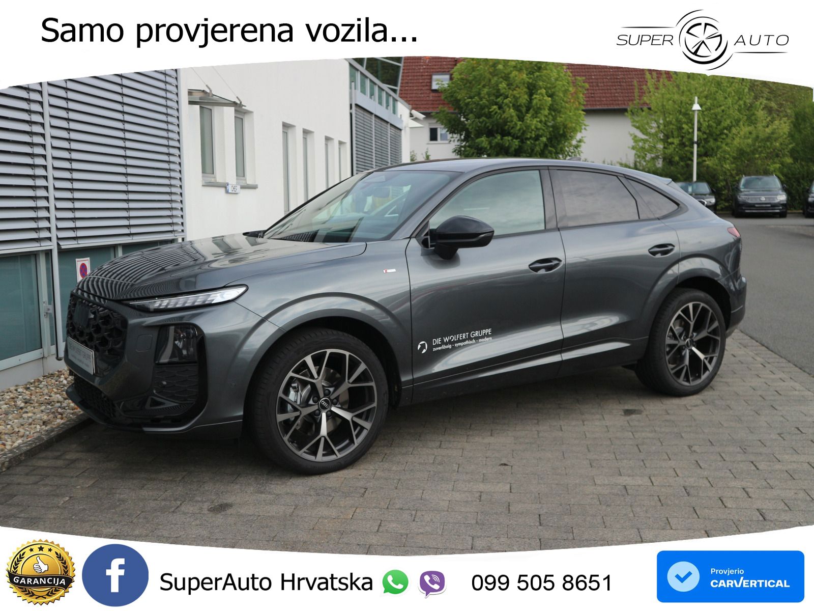 Audi Q3 III Sportback 2.0 TFSI (204 KS) quattro S tronic S line MATRIX+GR SJED+KAM