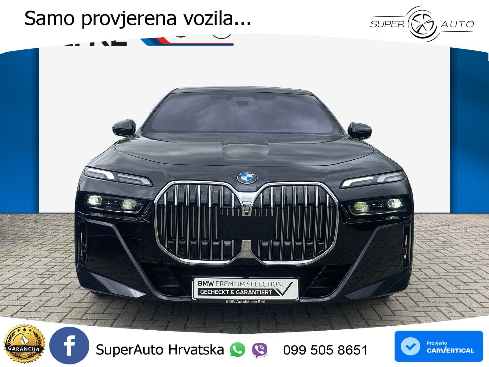 BMW 740d (299 KS) xDrive Steptronic M Sport ZRAČNI+ACC+GR SJED+KAM+PANO