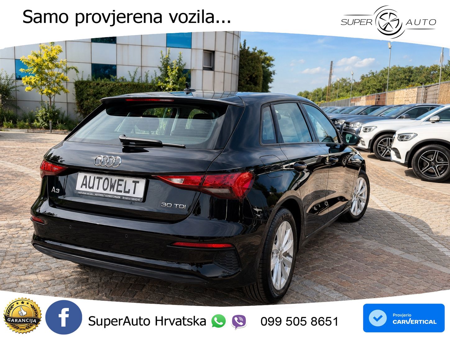Audi A3 30 TDI (116 KS) S tronic LED+GR SJED+ACC