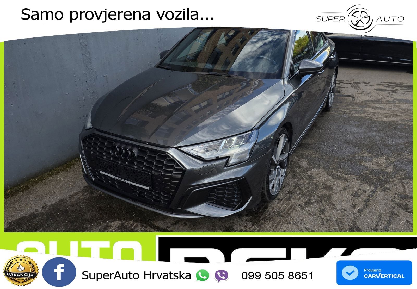 Audi A3 Limuzina 35 TFSI (150 KS) S tronic S line LED+ACC