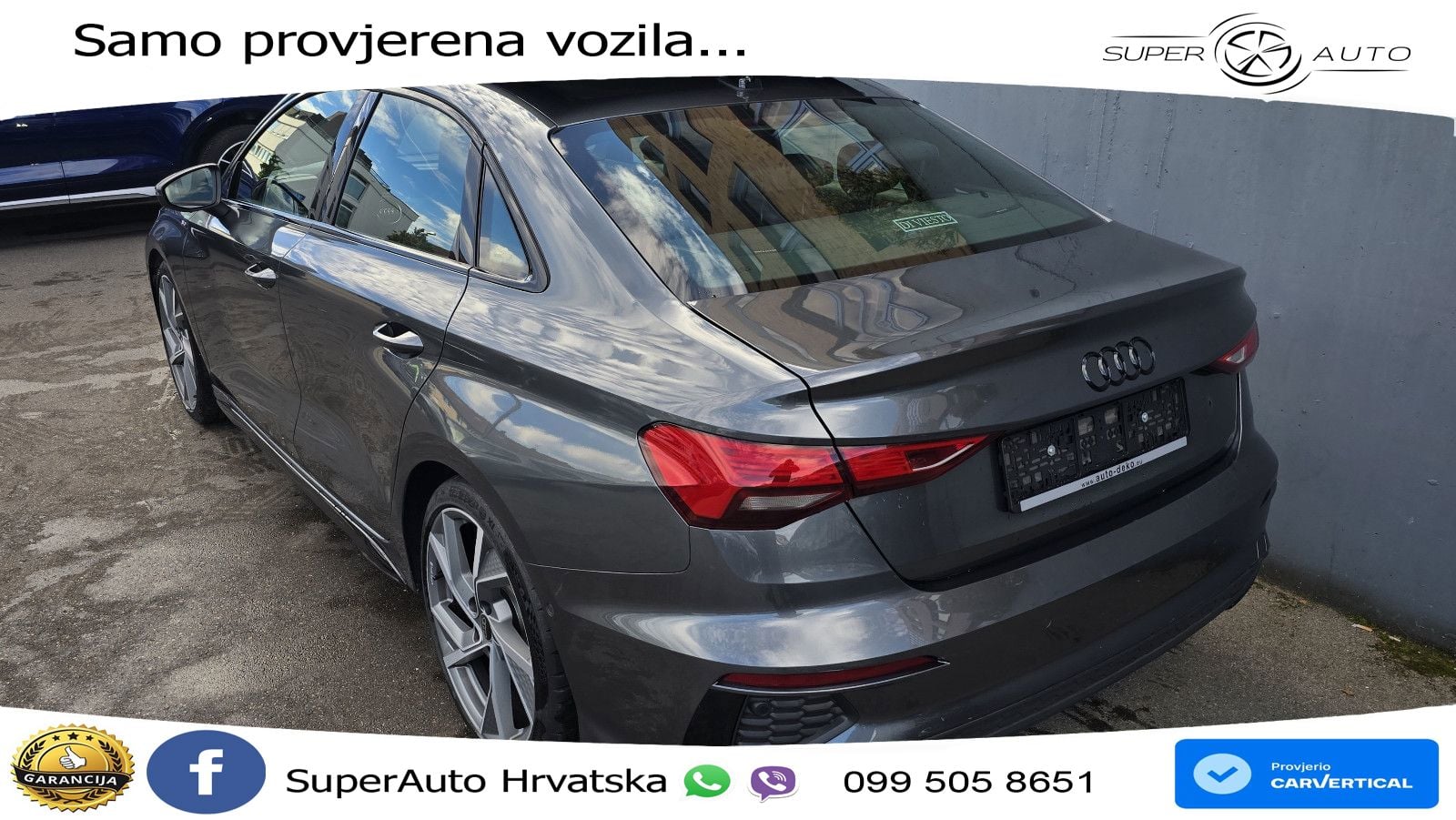 Audi A3 Limuzina 35 TFSI (150 KS) S tronic S line LED+ACC