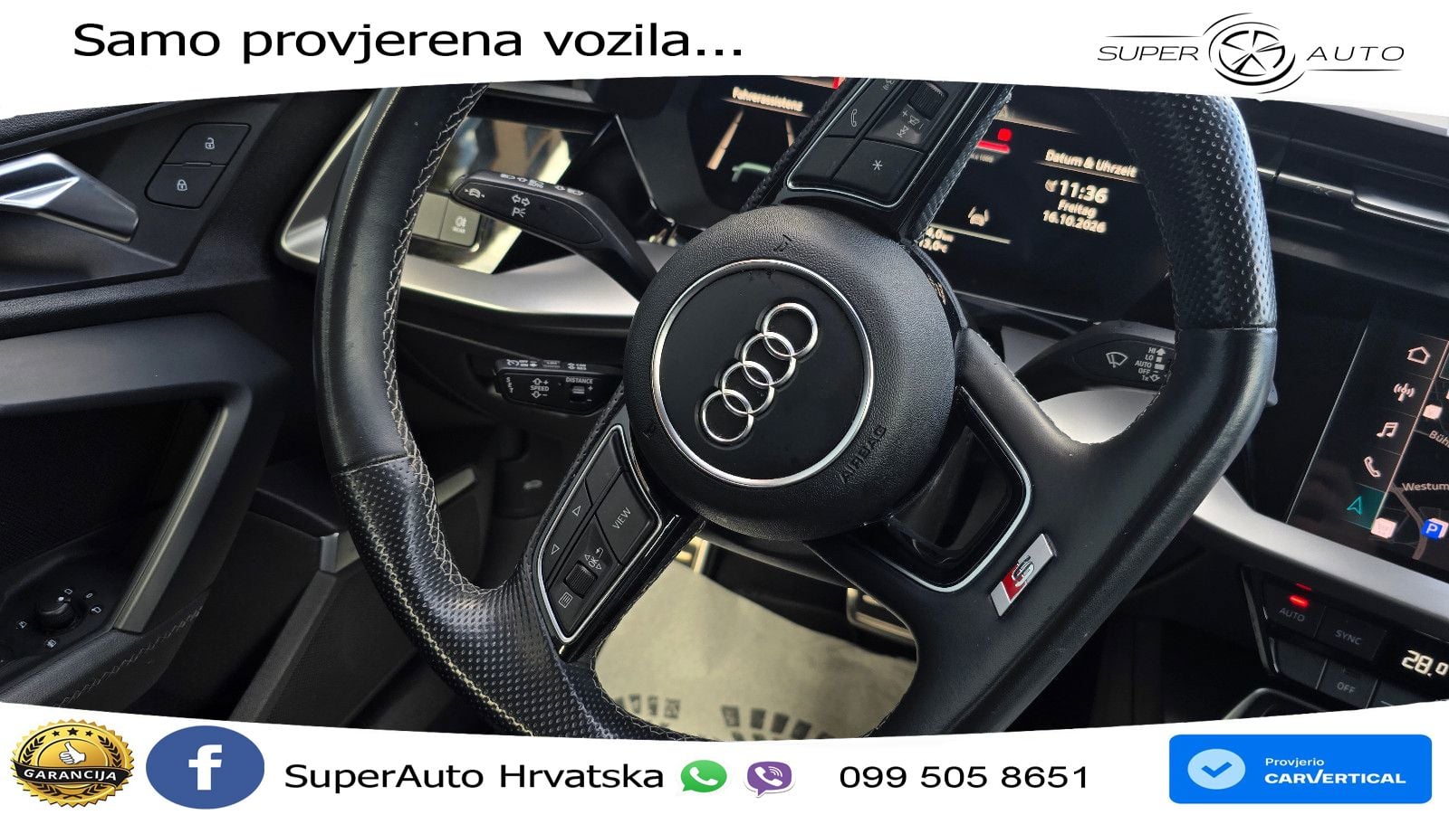 Audi A3 Limuzina 35 TFSI (150 KS) S tronic S line LED+ACC