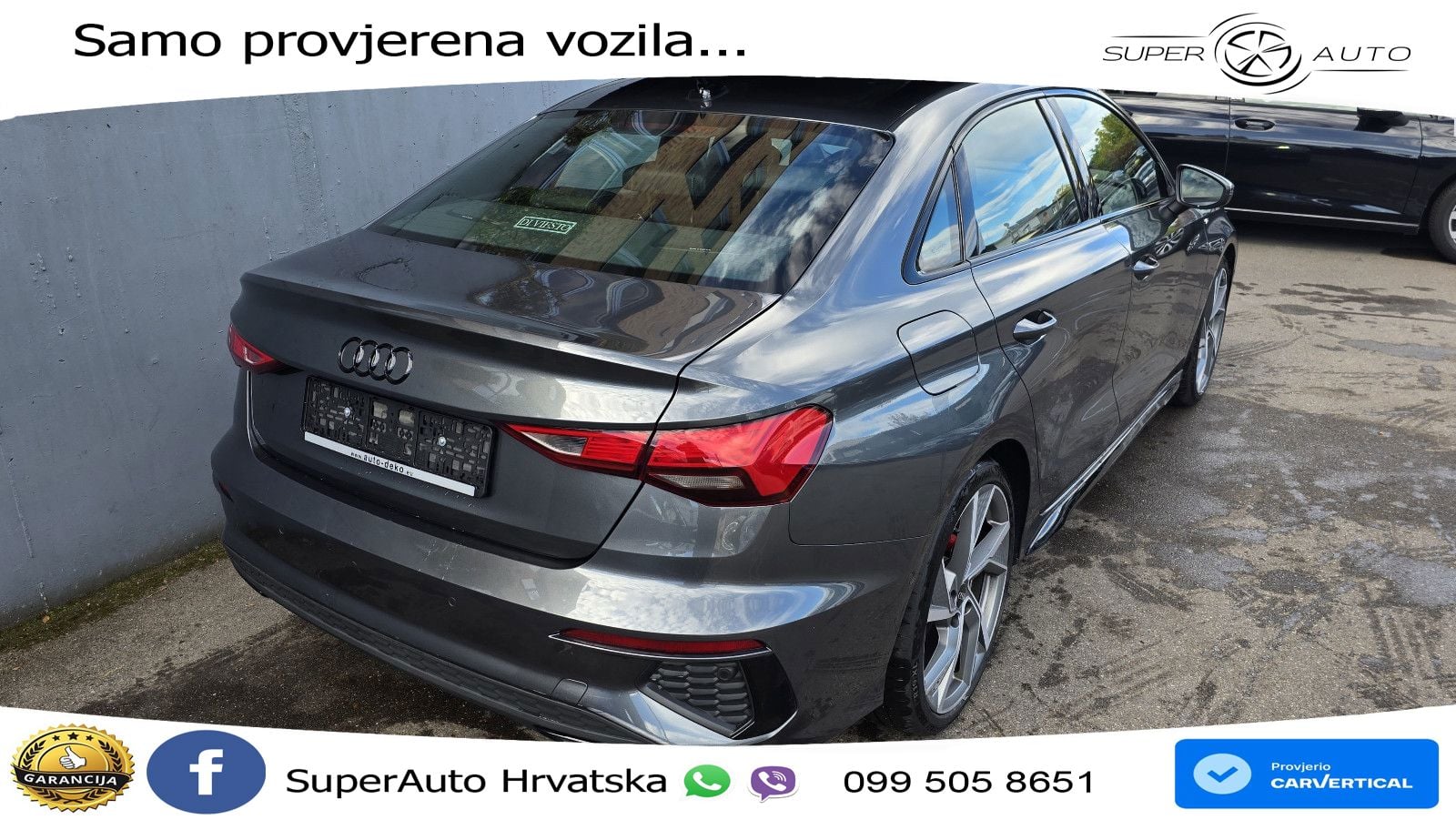 Audi A3 Limuzina 35 TFSI (150 KS) S tronic S line LED+ACC