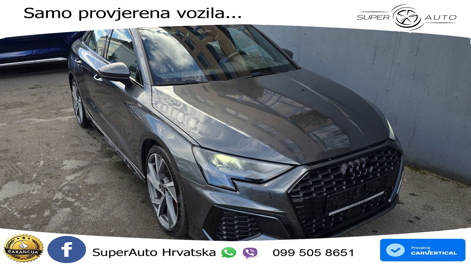 Audi A3 Limuzina 35 TFSI (150 KS) S tronic S line LED+ACC
