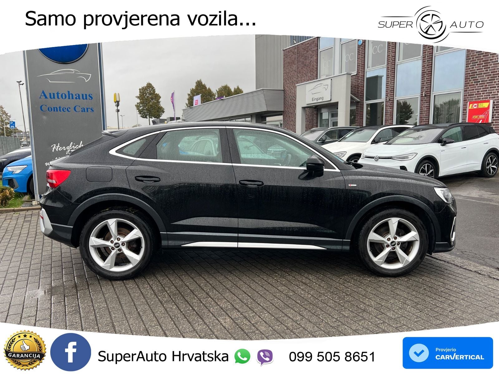 Audi Q3 Sportback 35 TDI (150 KS) quattro S tronic S line LED+GR SJED+ACC