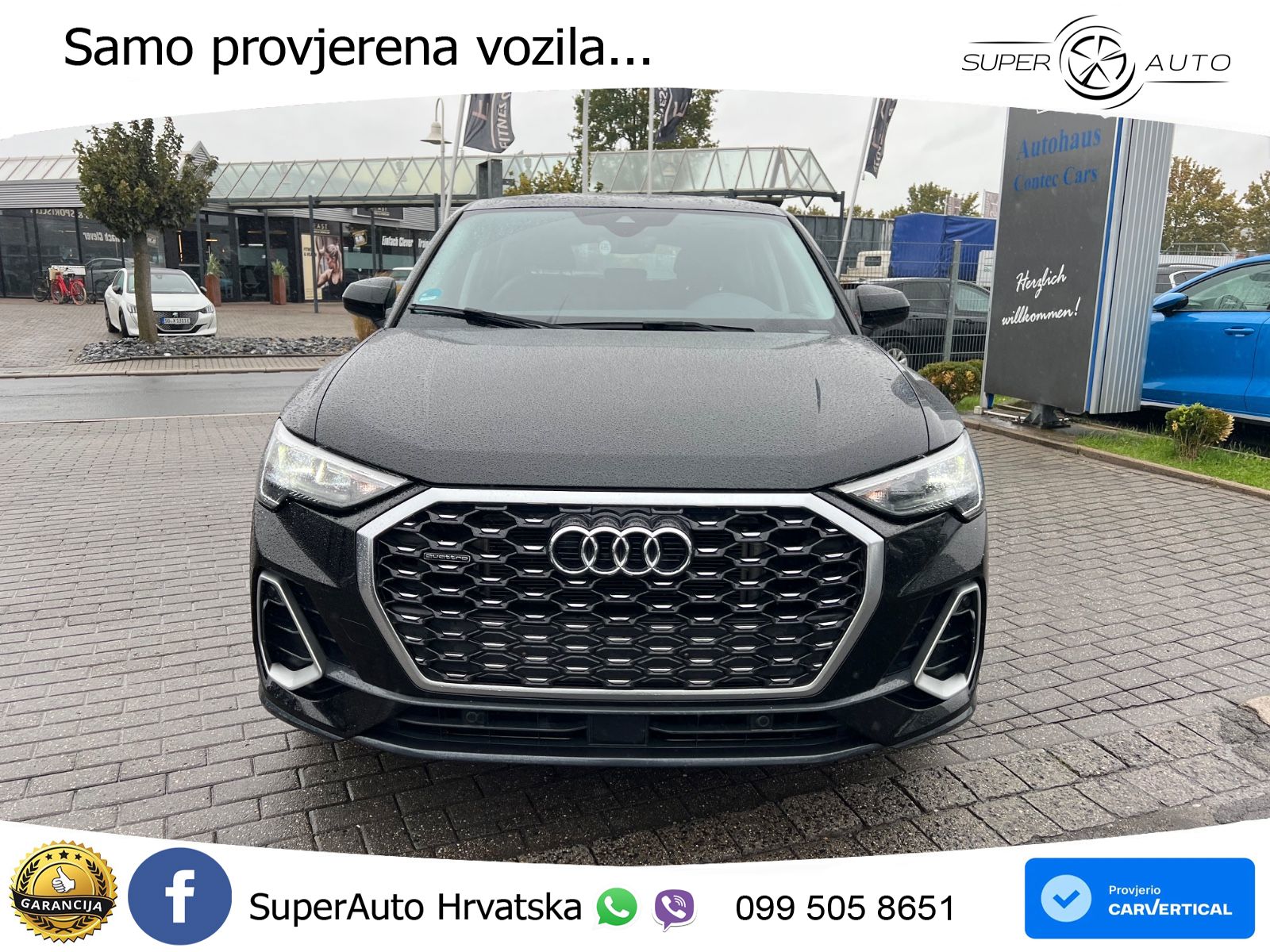 Audi Q3 Sportback 35 TDI (150 KS) quattro S tronic S line LED+GR SJED+ACC