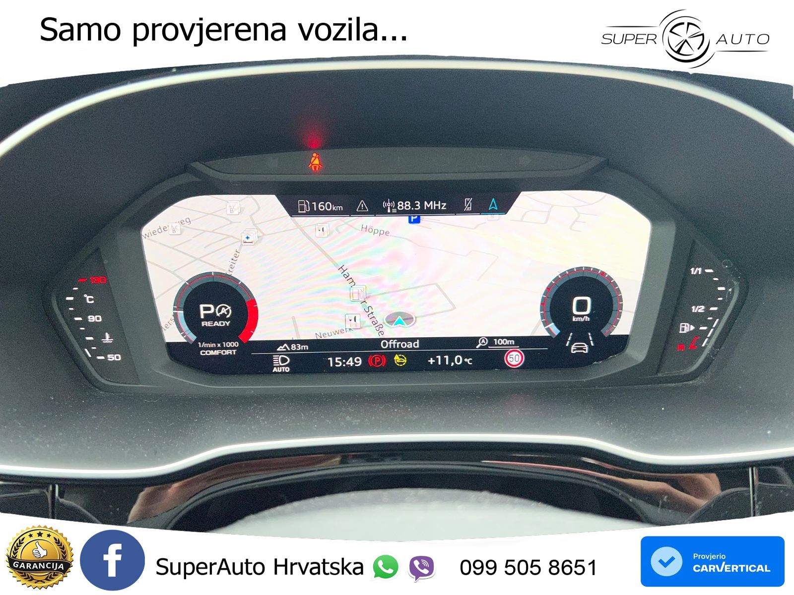 Audi Q3 Sportback 35 TDI (150 KS) quattro S tronic S line LED+GR SJED+ACC