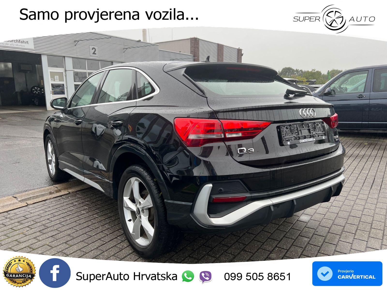 Audi Q3 Sportback 35 TDI (150 KS) quattro S tronic S line LED+GR SJED+ACC