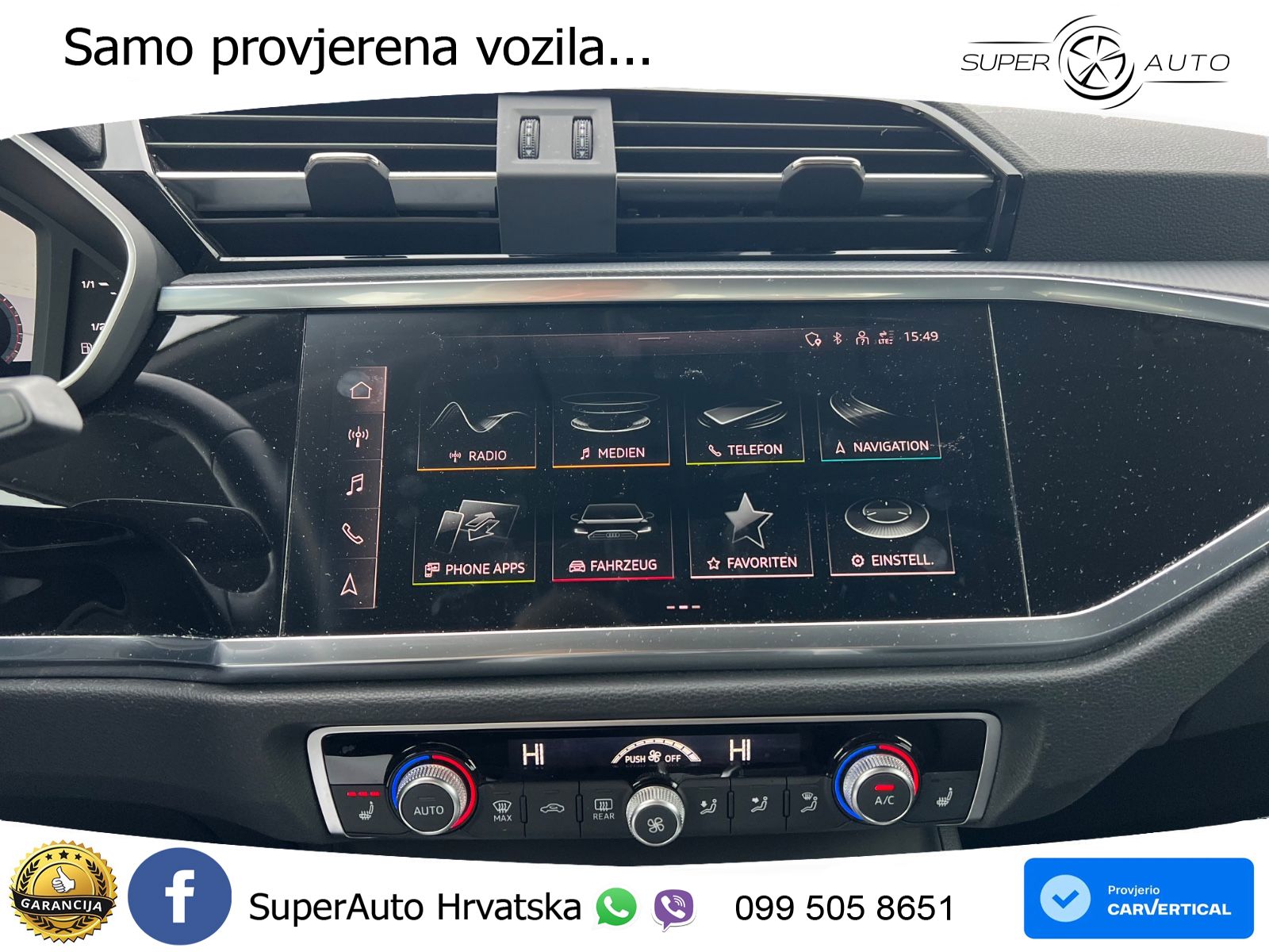 Audi Q3 Sportback 35 TDI (150 KS) quattro S tronic S line LED+GR SJED+ACC