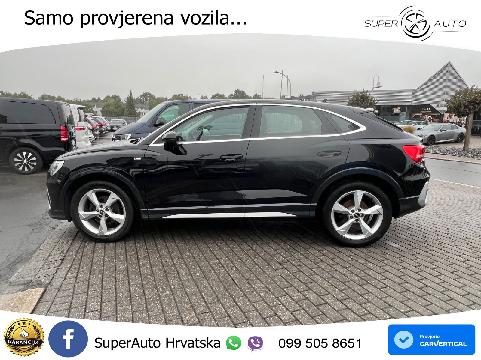 Audi Q3 Sportback 35 TDI (150 KS) quattro S tronic S line LED+GR SJED+ACC