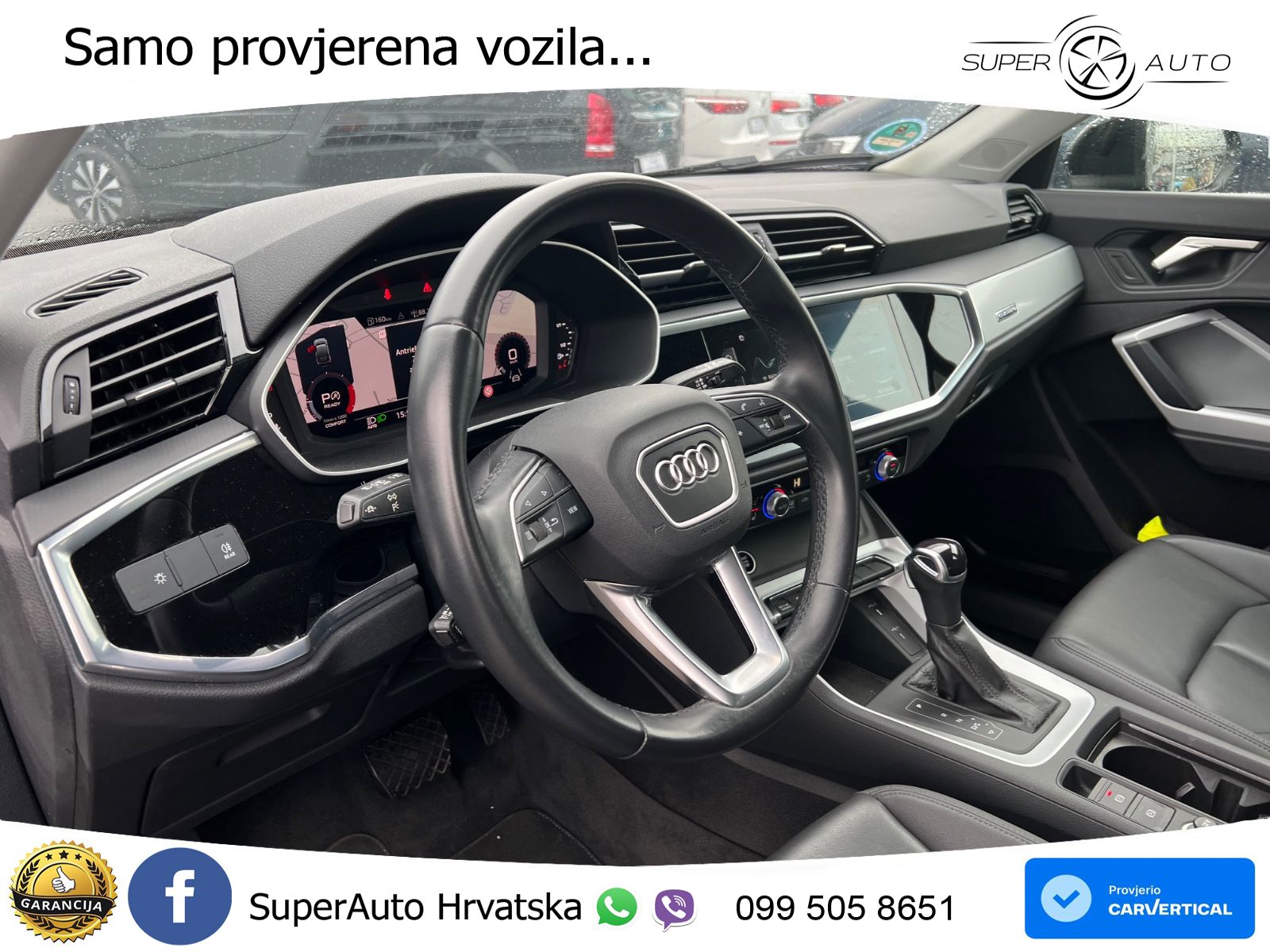 Audi Q3 Sportback 35 TDI (150 KS) quattro S tronic S line LED+GR SJED+ACC