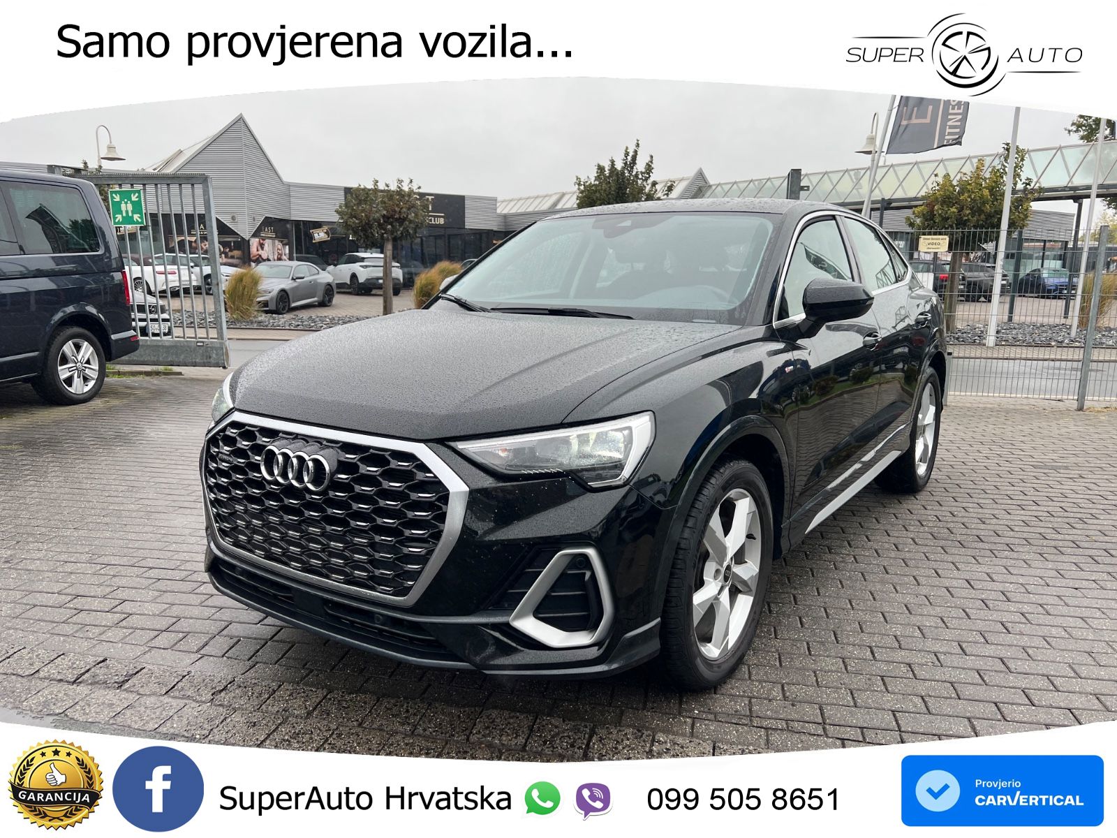 Audi Q3 Sportback 35 TDI (150 KS) quattro S tronic S line LED+GR SJED+ACC