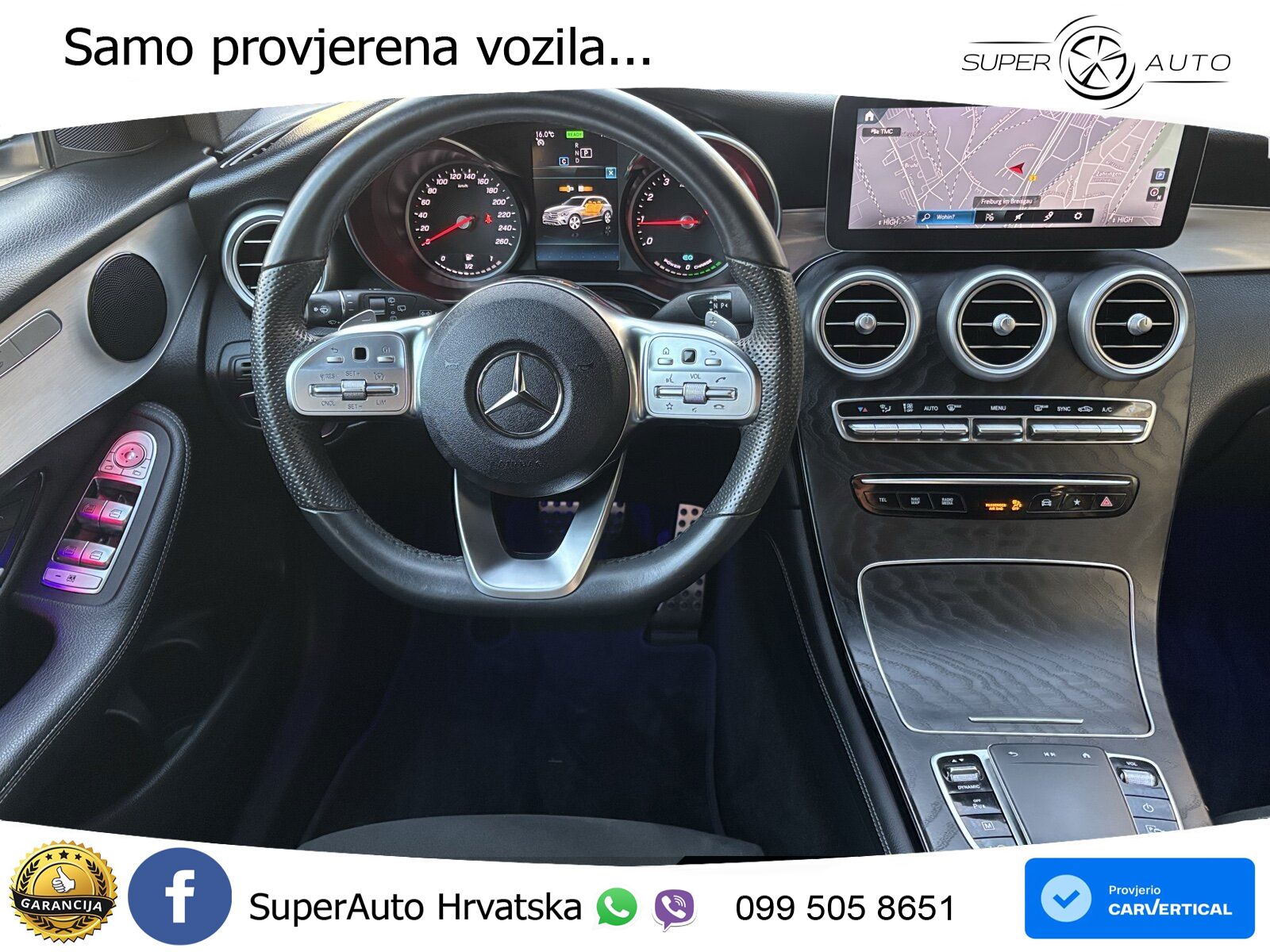 Mercedes GLC 200 (197 KS) 4MATIC G-TRONIC AMG LED+GR SJED+ACC
