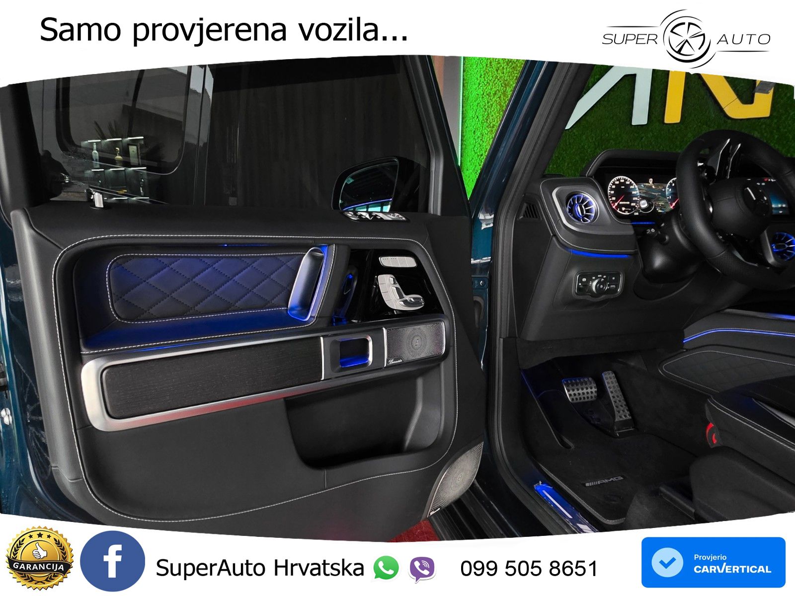 Mercedes AMG G 63 Long V8 (585 KS) 4MATIC 9G-TRONIC AMG SPEEDSHIFT TCT Superior