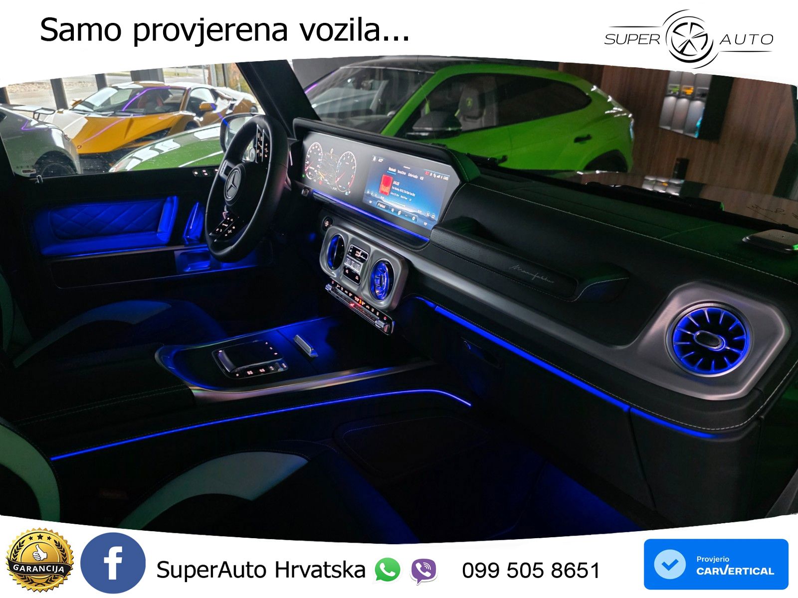 Mercedes AMG G 63 Long V8 (585 KS) 4MATIC 9G-TRONIC AMG SPEEDSHIFT TCT Superior