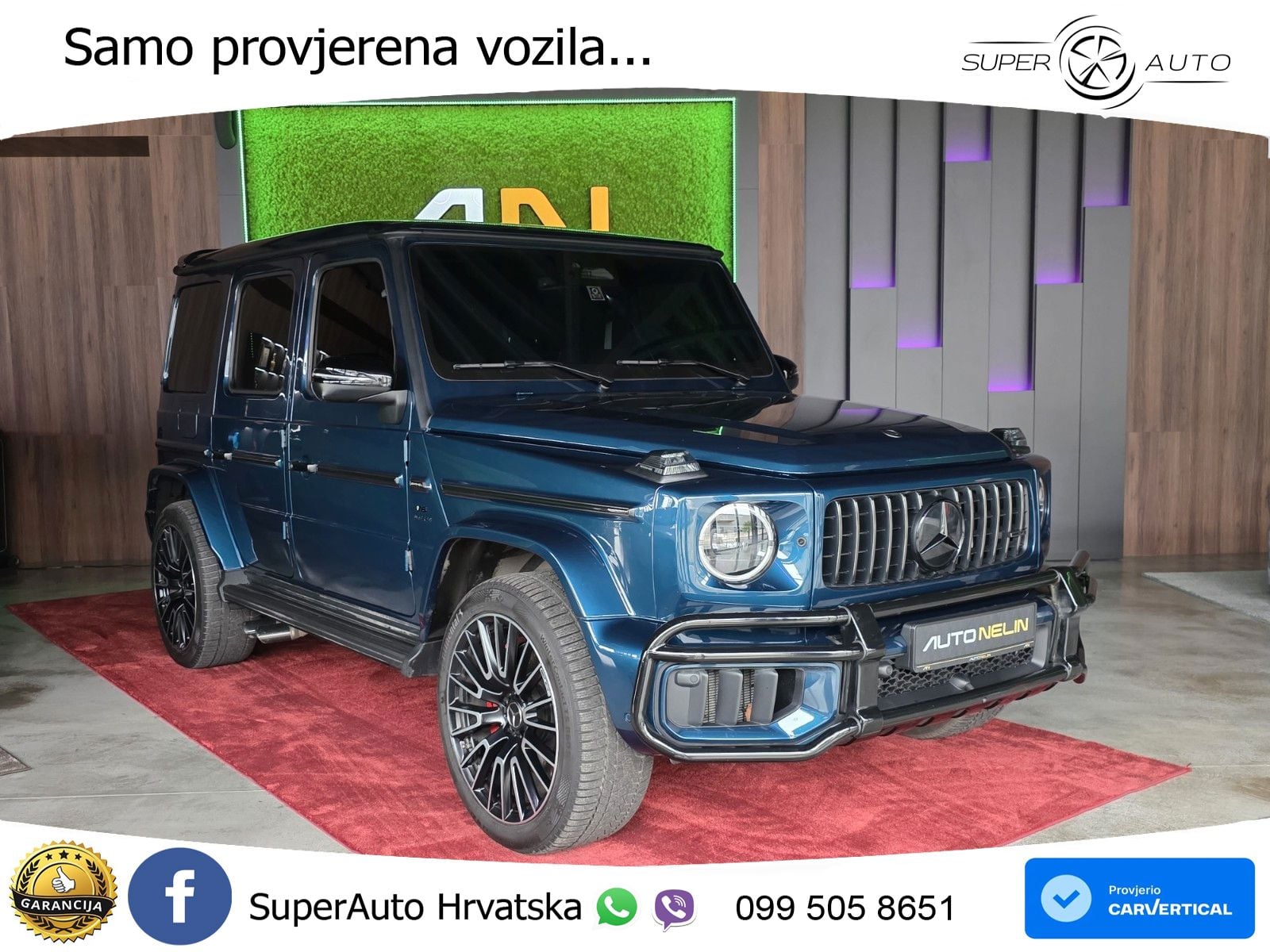 Mercedes AMG G 63 Long V8 (585 KS) 4MATIC 9G-TRONIC AMG SPEEDSHIFT TCT Superior