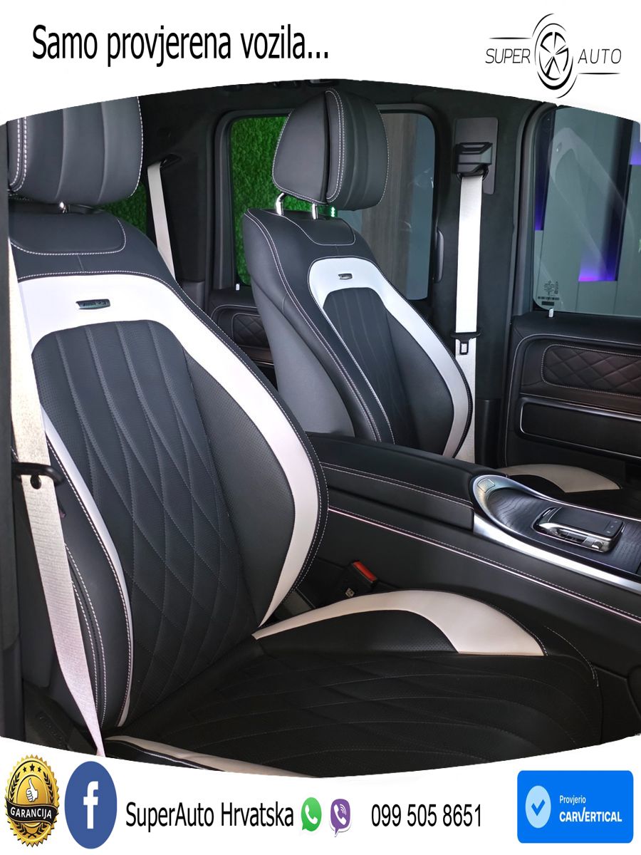 Mercedes AMG G 63 Long V8 (585 KS) 4MATIC 9G-TRONIC AMG SPEEDSHIFT TCT Superior
