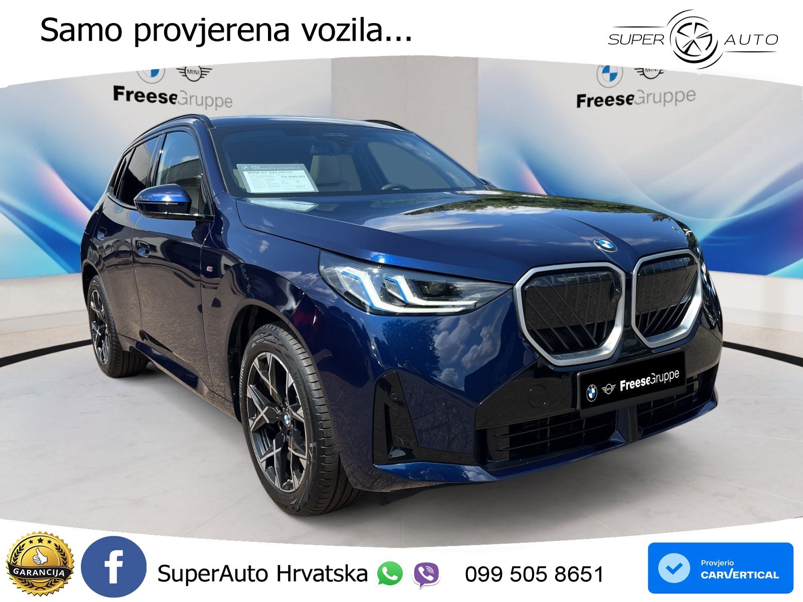 BMW X3 20d xDrive Steptronic ACC+GR SJED+360+PANO
