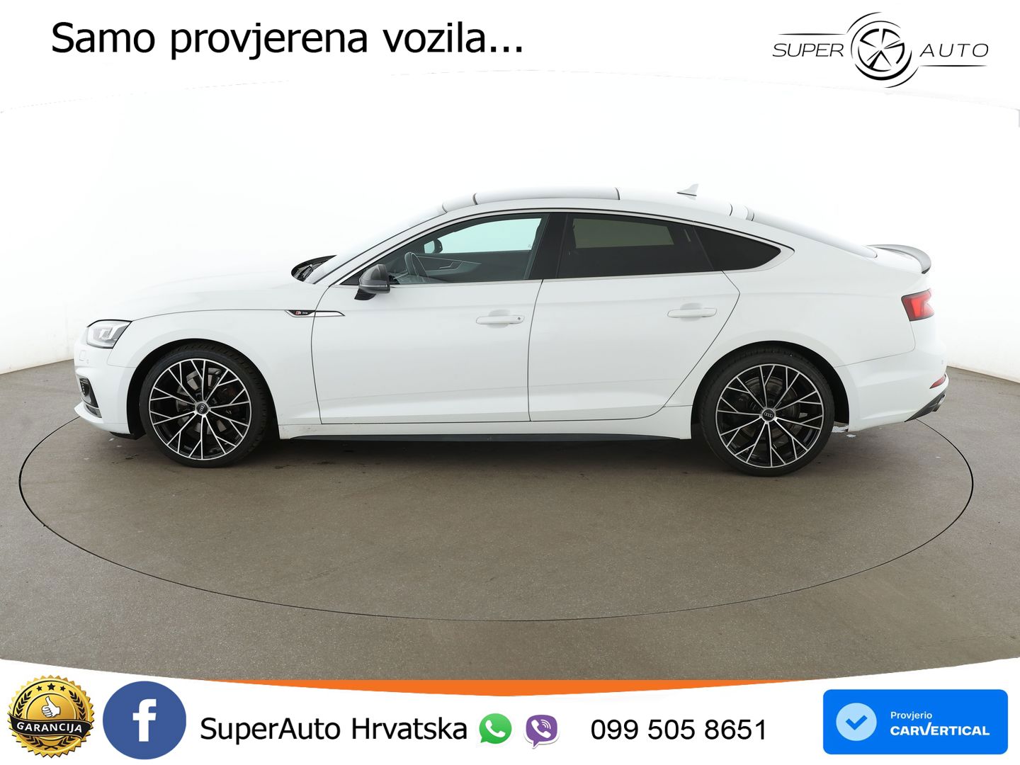 Audi A5 Sportback 40 TFSI (190 KS) S tronic LED+GR SJED+ACC
