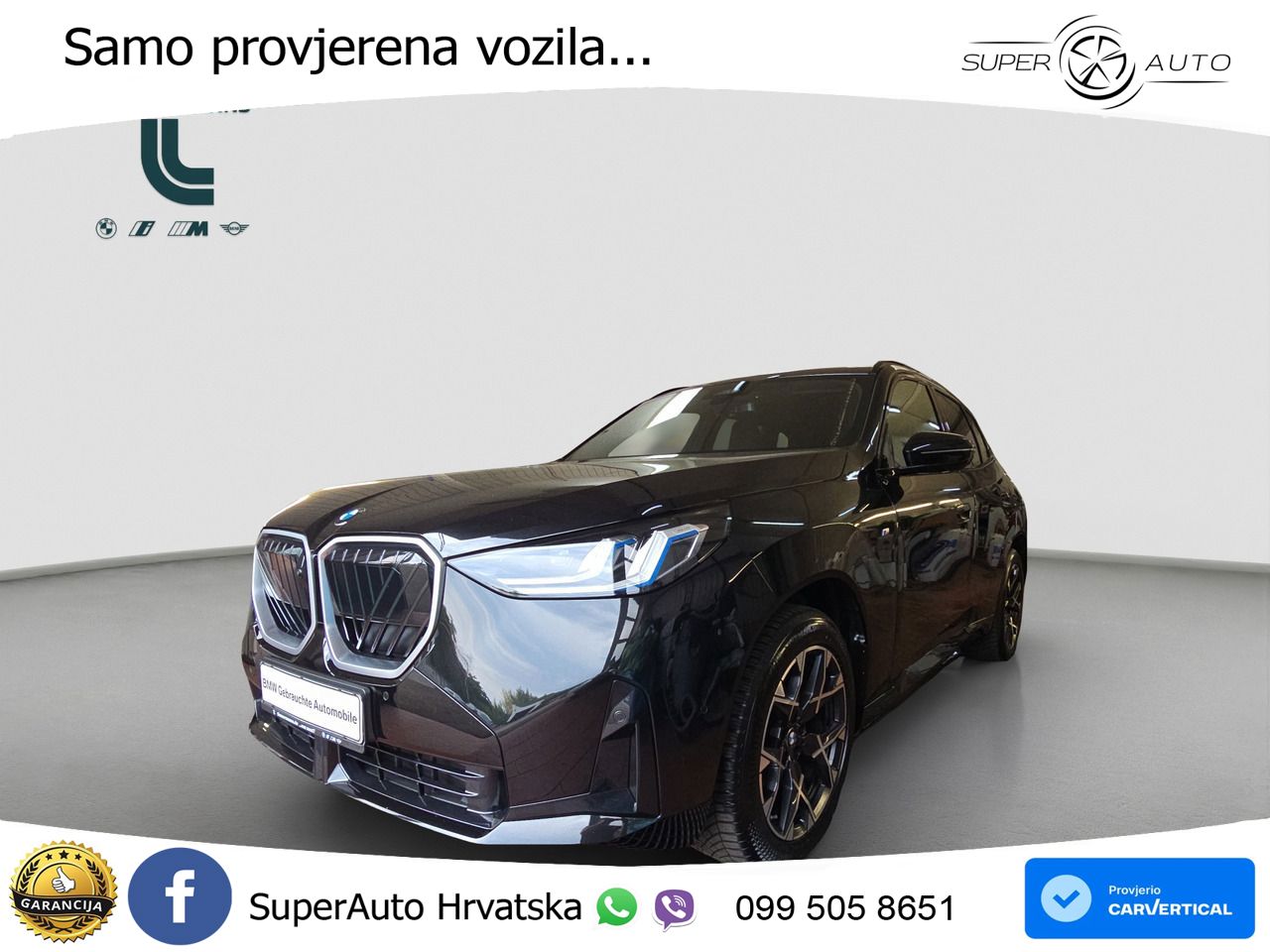 BMW X3 20d xDrive Steptronic M Sport LED+GR SJED+ACC