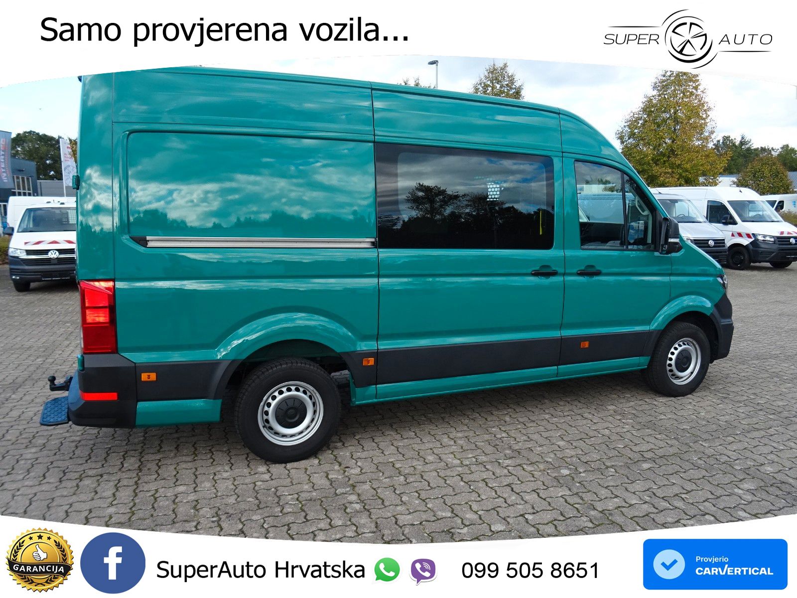 Volkswagen Crafter 35 Kasten MR RWD Automatik AHK 3500 Navi 163 KS
