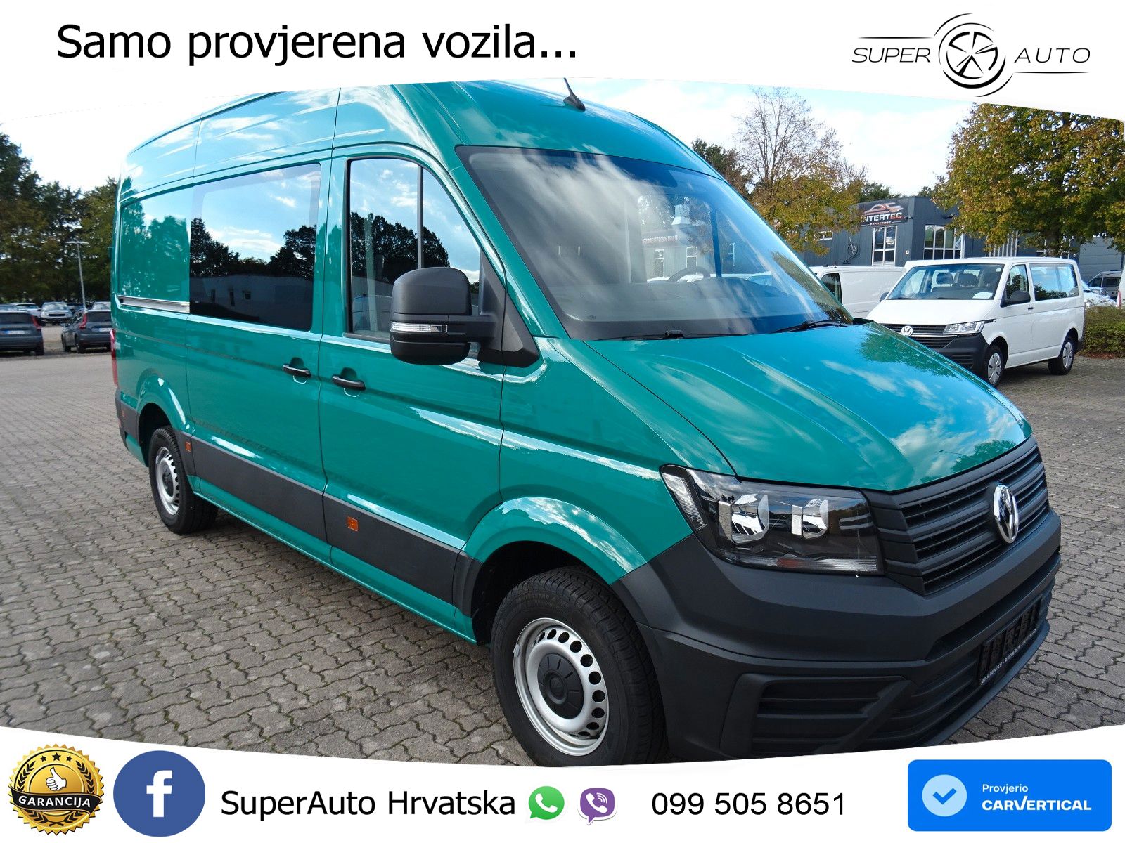 Volkswagen Crafter 35 Kasten MR RWD Automatik AHK 3500 Navi 163 KS