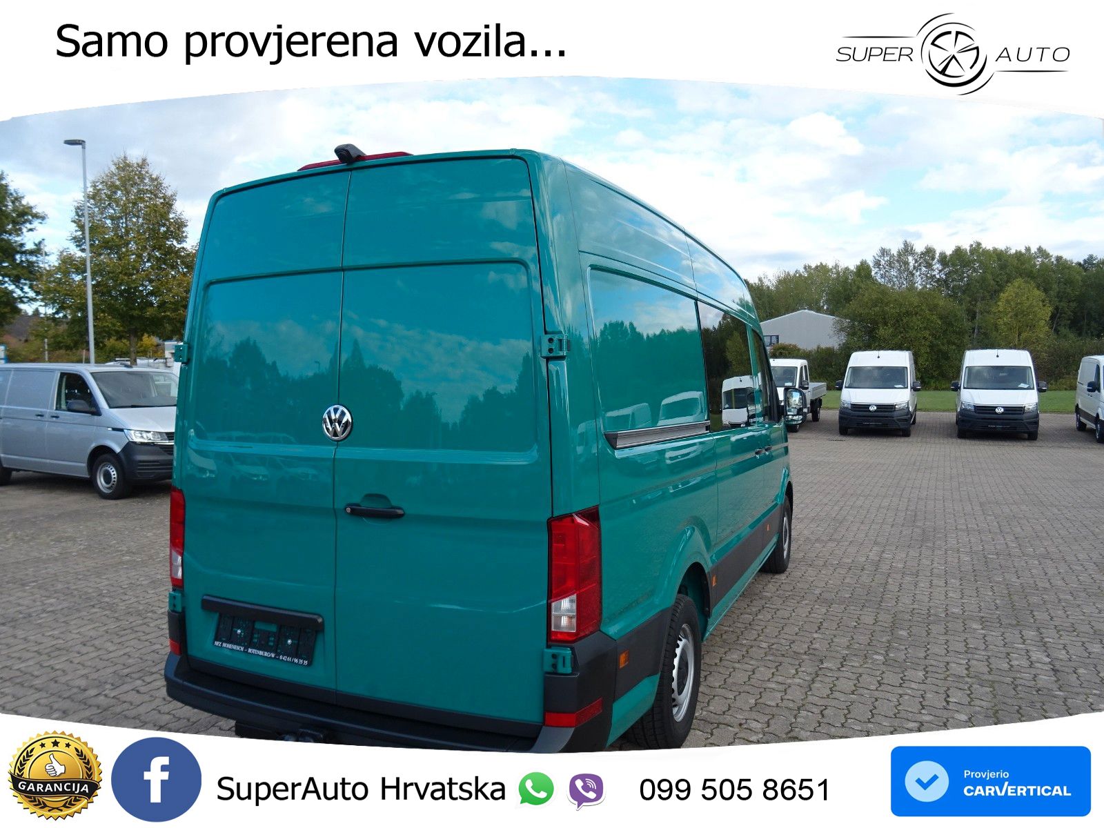 Volkswagen Crafter 35 Kasten MR RWD Automatik AHK 3500 Navi 163 KS
