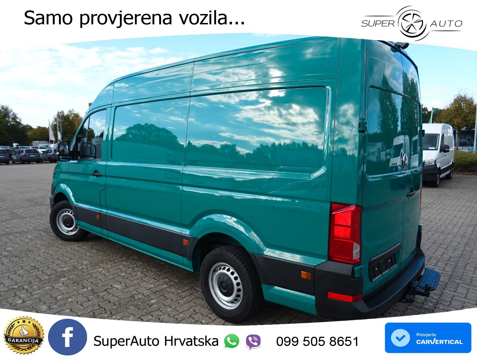 Volkswagen Crafter 35 Kasten MR RWD Automatik AHK 3500 Navi 163 KS