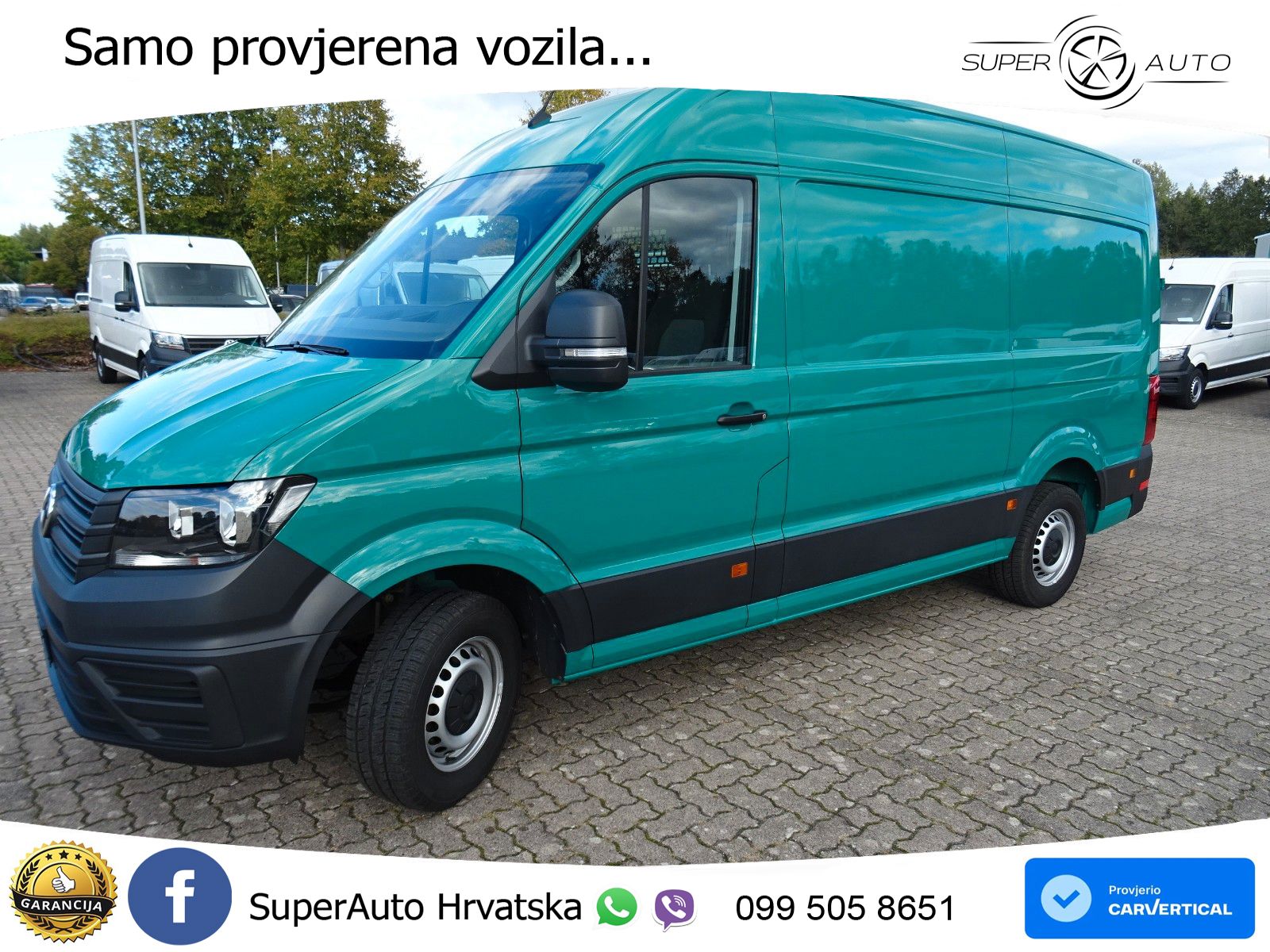 Volkswagen Crafter 35 Kasten MR RWD Automatik AHK 3500 Navi 163 KS