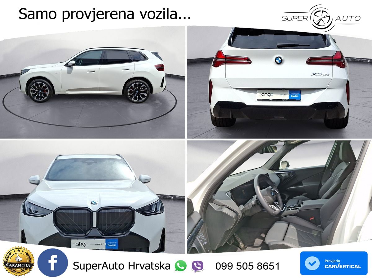 BMW X3 40d xDrive Steptronic M Sport LED+GR SJED+ACC
