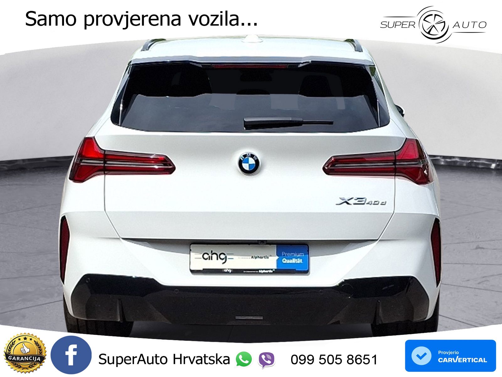 BMW X3 40d xDrive Steptronic M Sport LED+GR SJED+ACC