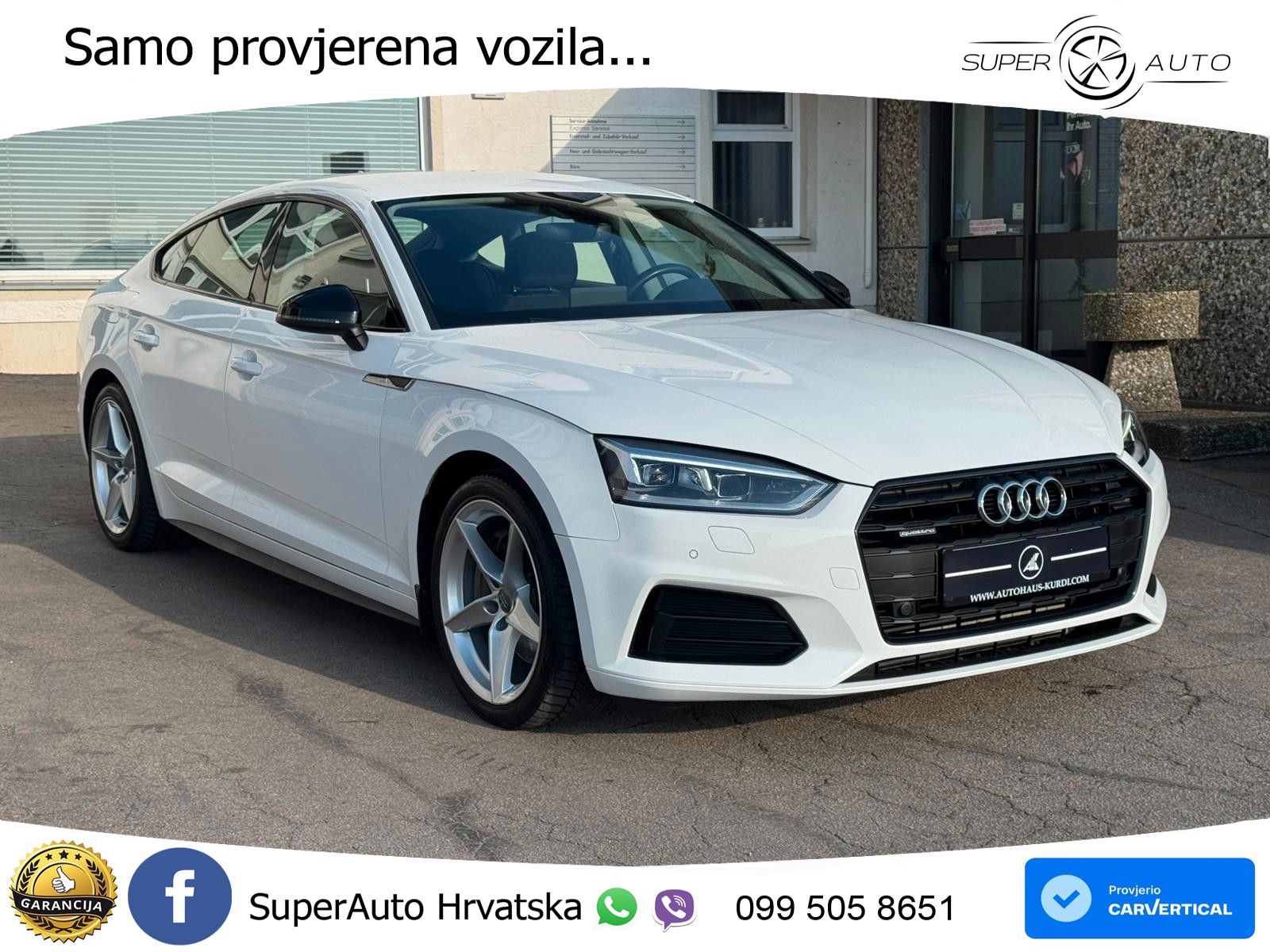 Audi A5 Sportback 45 TFSI (245 KS) quattro ultra S tronic