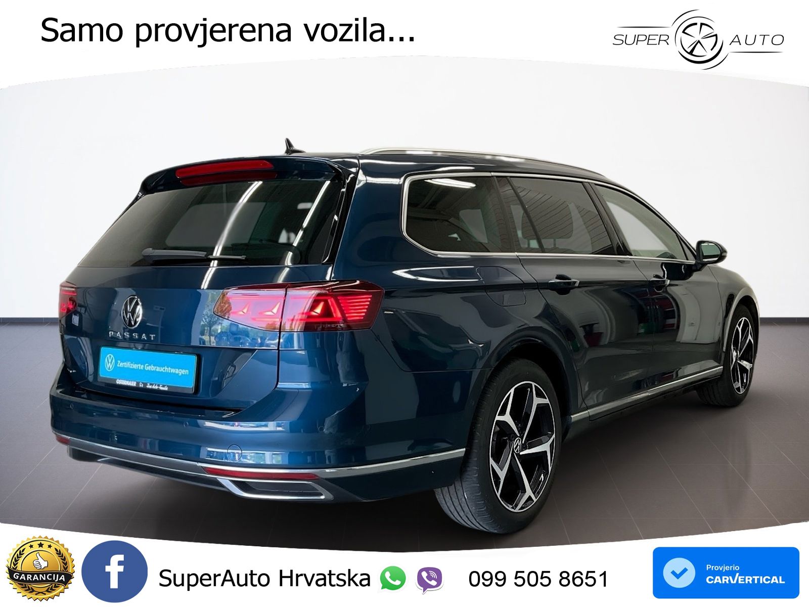 Volkswagen Passat Variant 2.0 TSI (190 KS) DSG Elegance LED+GR SJED+ACC