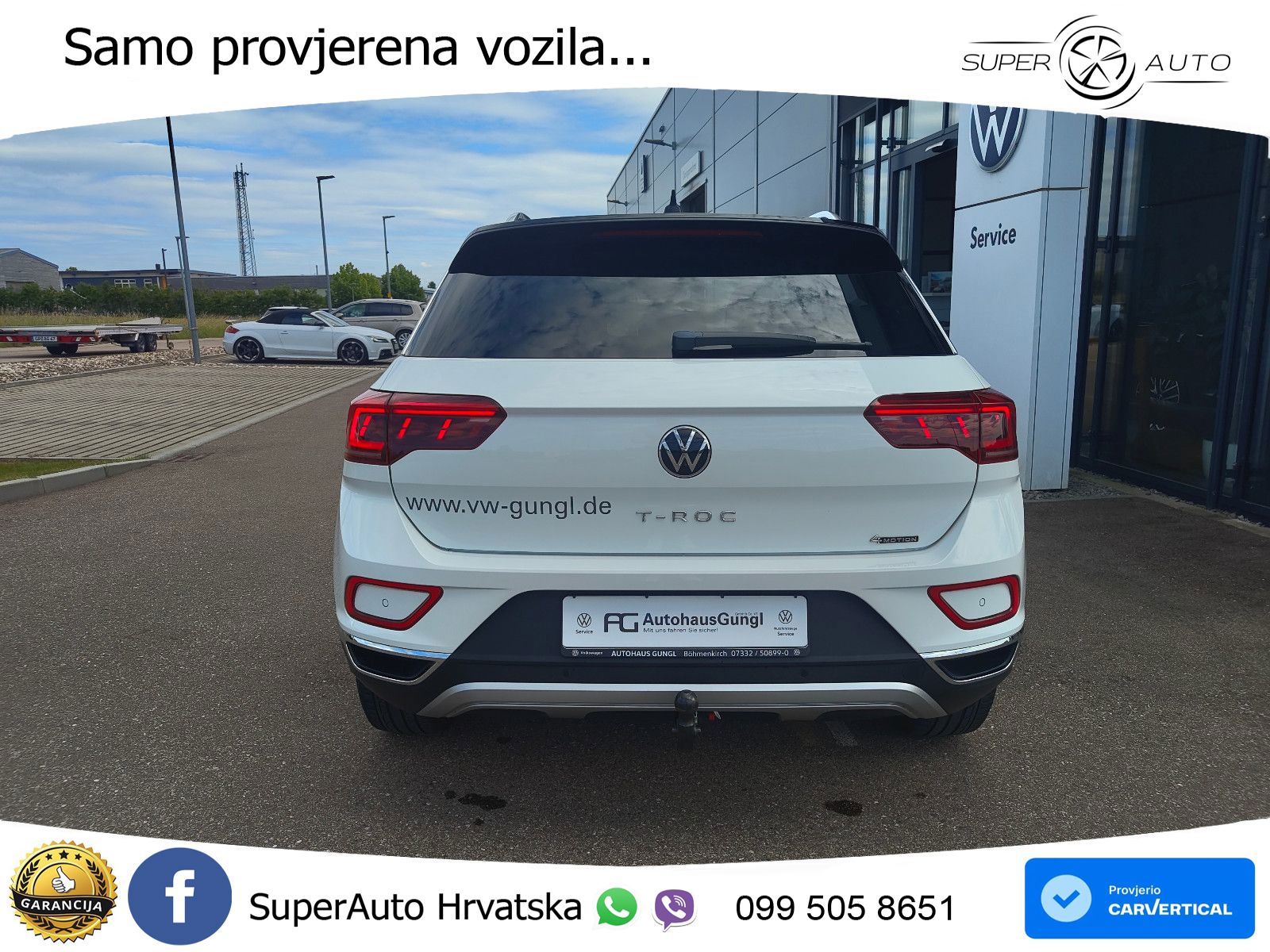 Volkswagen T-Roc I 2.0 TSI (190 KS) 4M DSG LED+GR SJED+ACC