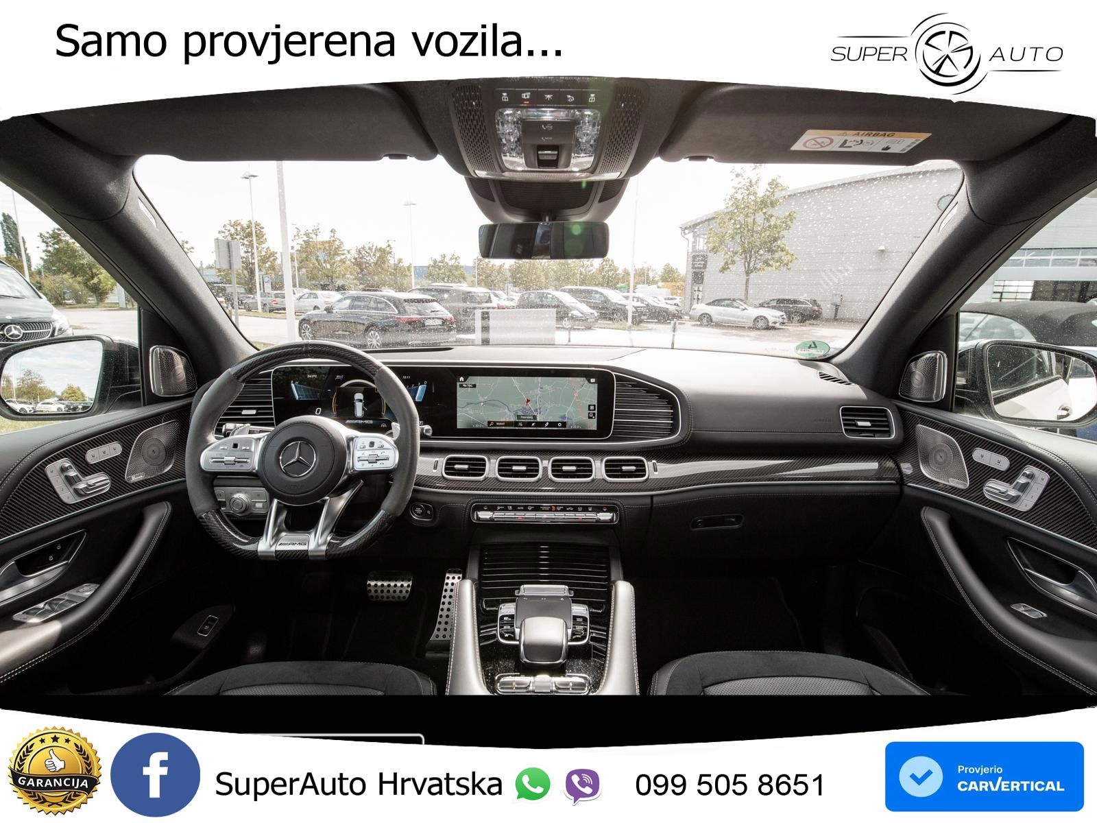 Mercedes-Benz GLS AMG GLS 63 V8 EQ Boost 4MATIC+ TCT ACC+HEAD+GR SJED+360+PANO