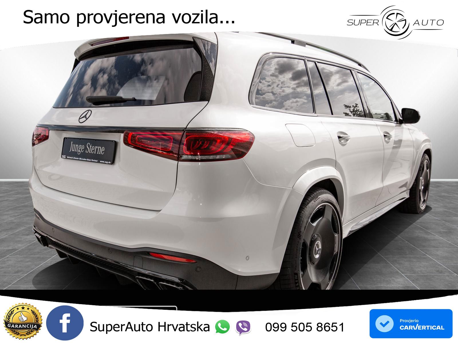 Mercedes-Benz GLS AMG GLS 63 V8 EQ Boost 4MATIC+ TCT ACC+HEAD+GR SJED+360+PANO