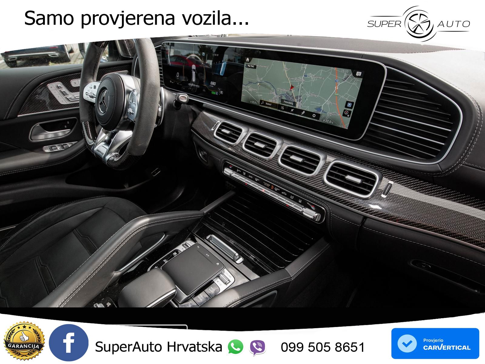 Mercedes-Benz GLS AMG GLS 63 V8 EQ Boost 4MATIC+ TCT ACC+HEAD+GR SJED+360+PANO