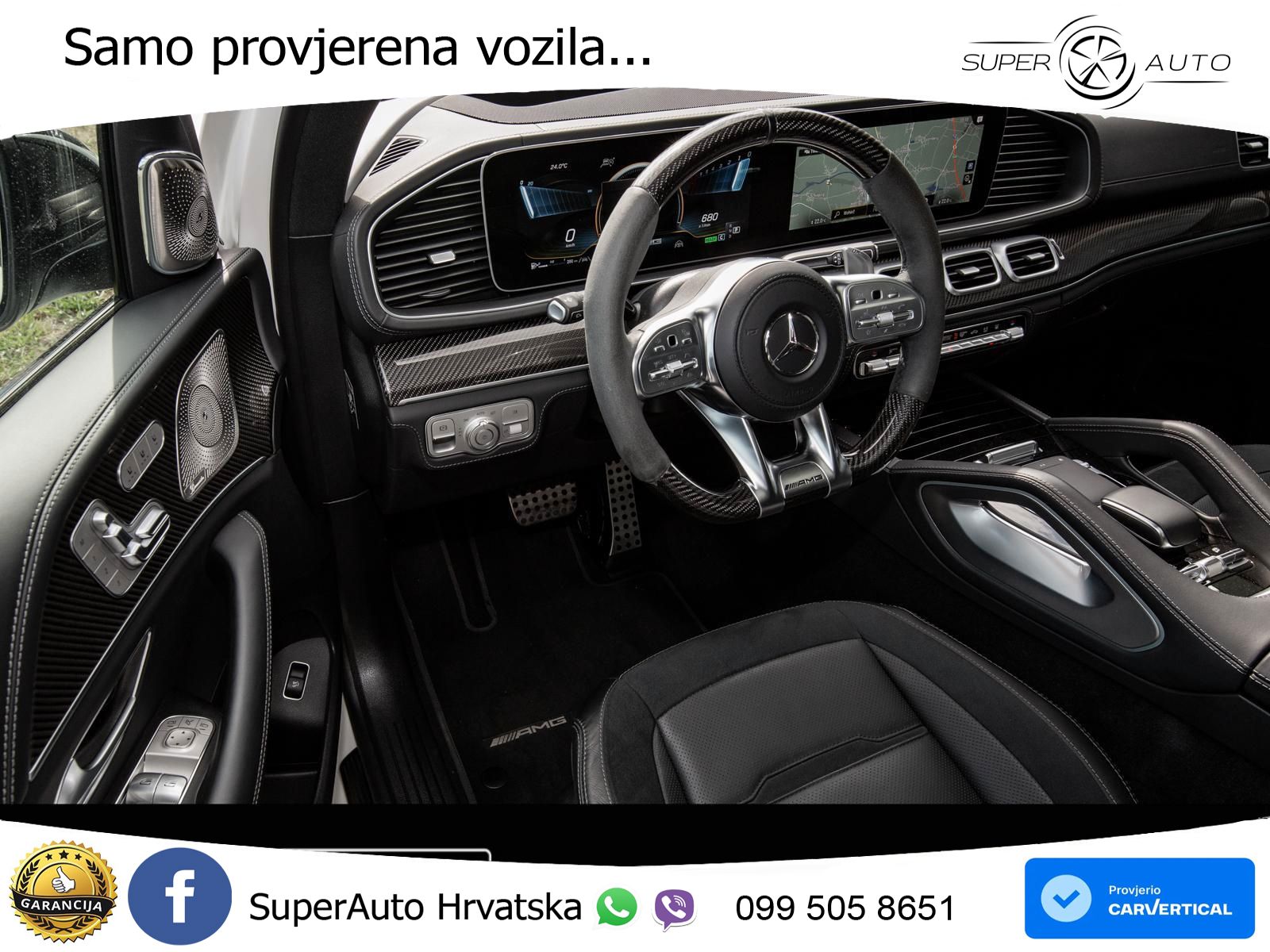 Mercedes-Benz GLS AMG GLS 63 V8 EQ Boost 4MATIC+ TCT ACC+HEAD+GR SJED+360+PANO