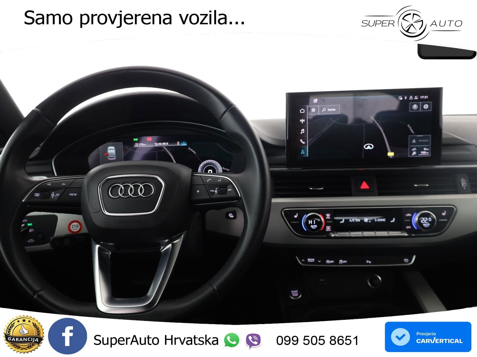 Audi A5 Sportback 45 TFSI (265 KS) quattro S tronic S line LED+GR SJED+ACC