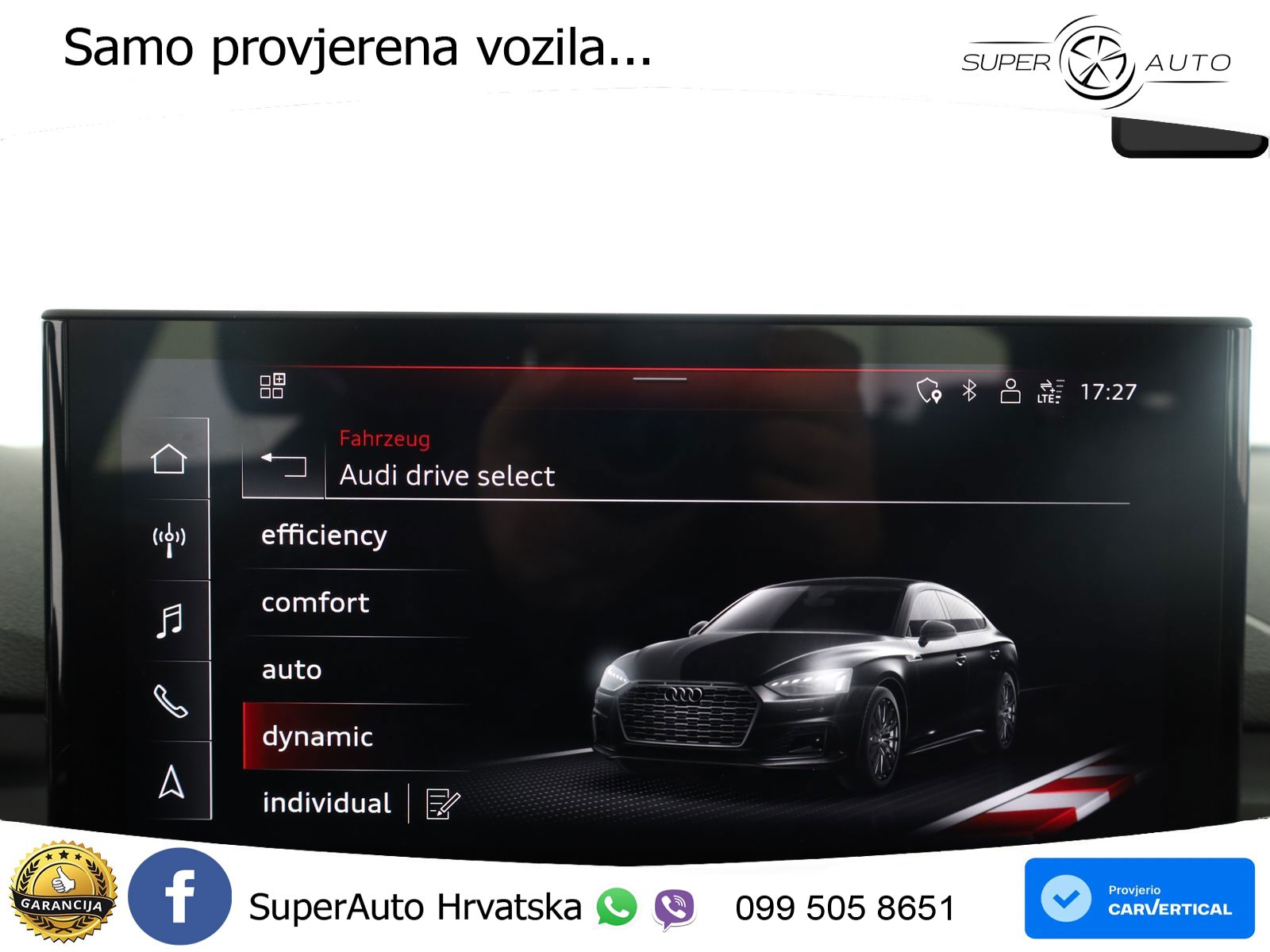 Audi A5 Sportback 45 TFSI (265 KS) quattro S tronic S line LED+GR SJED+ACC