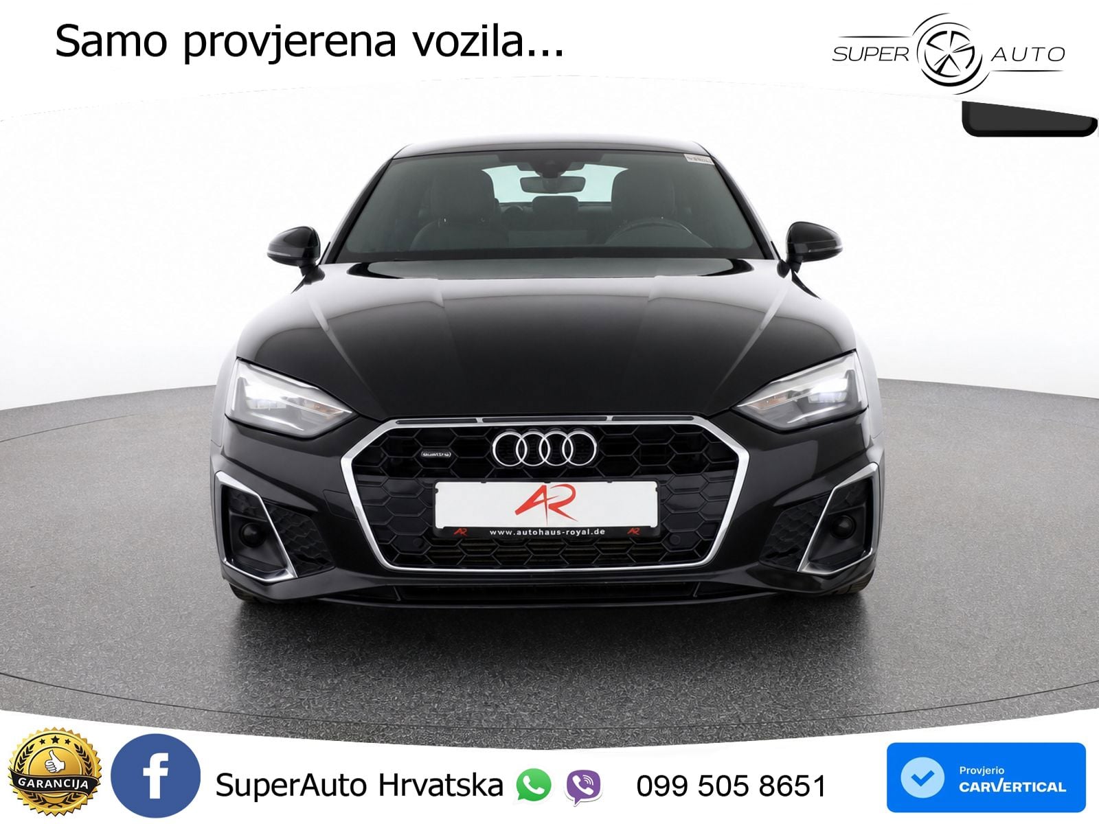 Audi A5 Sportback 45 TFSI (265 KS) quattro S tronic S line LED+GR SJED+ACC