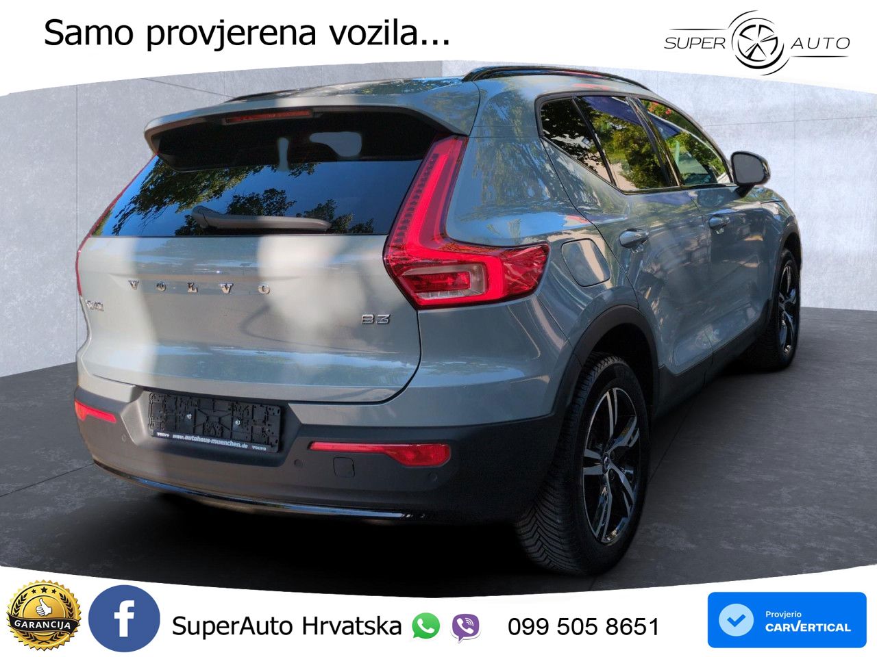 Volvo XC40 2.0 B3 163 KS Automatic LED+GR SJED+ACC